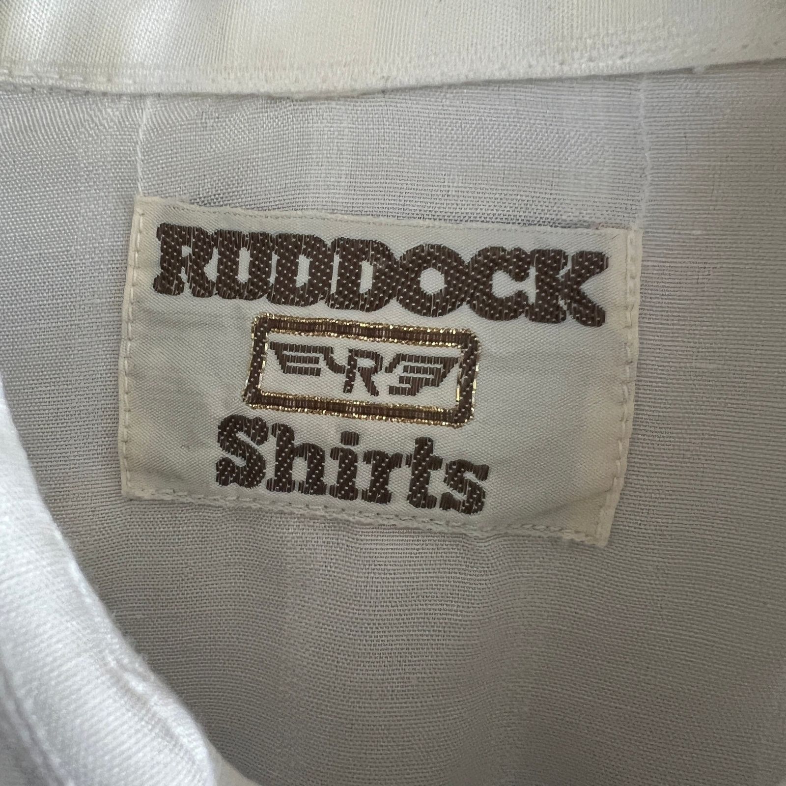Vintage VTG Ruddock Made in USA Western Pearl Snap Shirt L 23x31 Size US L / EU 52-54 / 3 - 3 Thumbnail