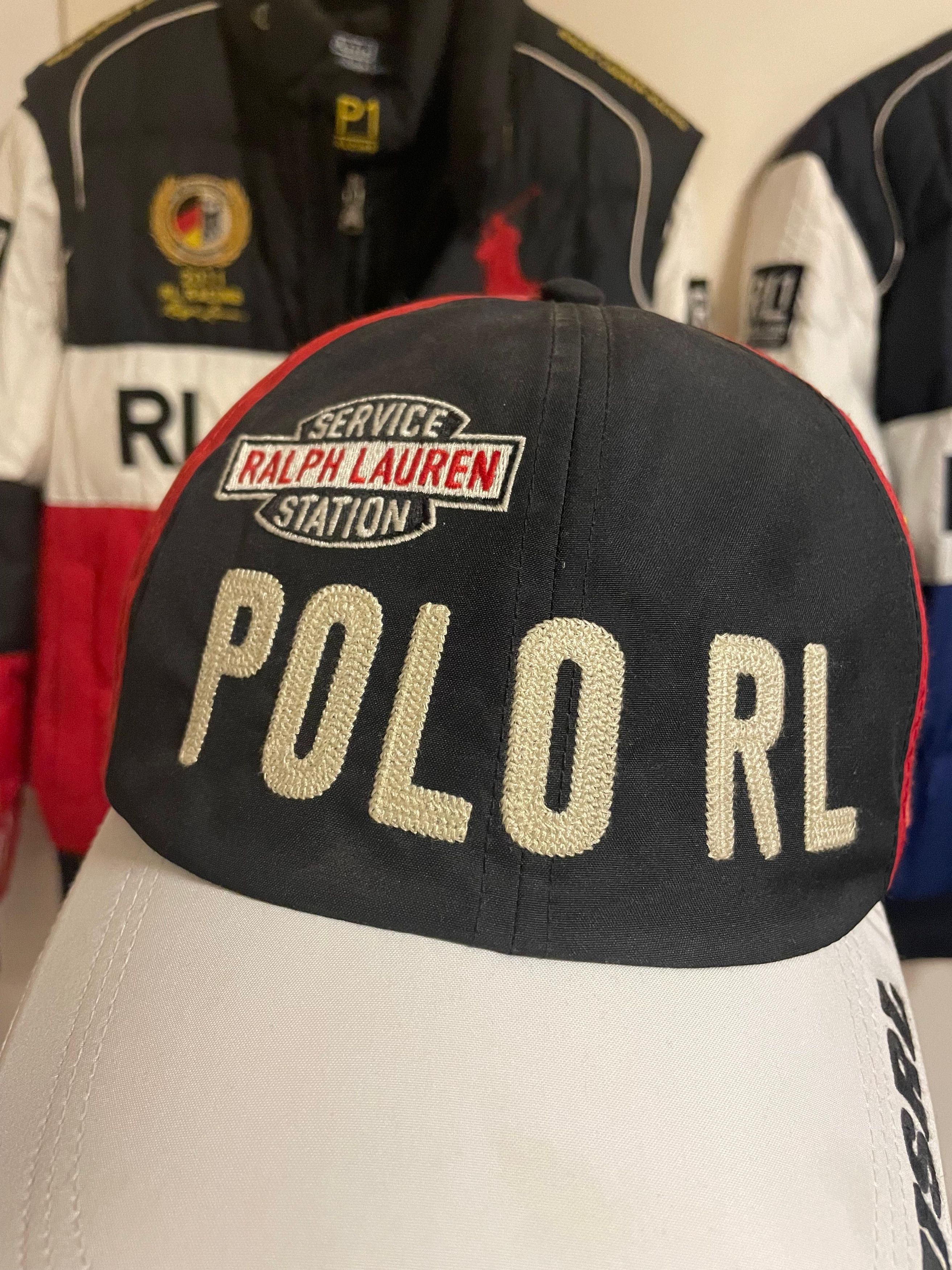 Polo Ralph Lauren Polo Ralph Lauren - Long Bill Cap Racing Patches PRL67 Size ONE SIZE - 4 Thumbnail