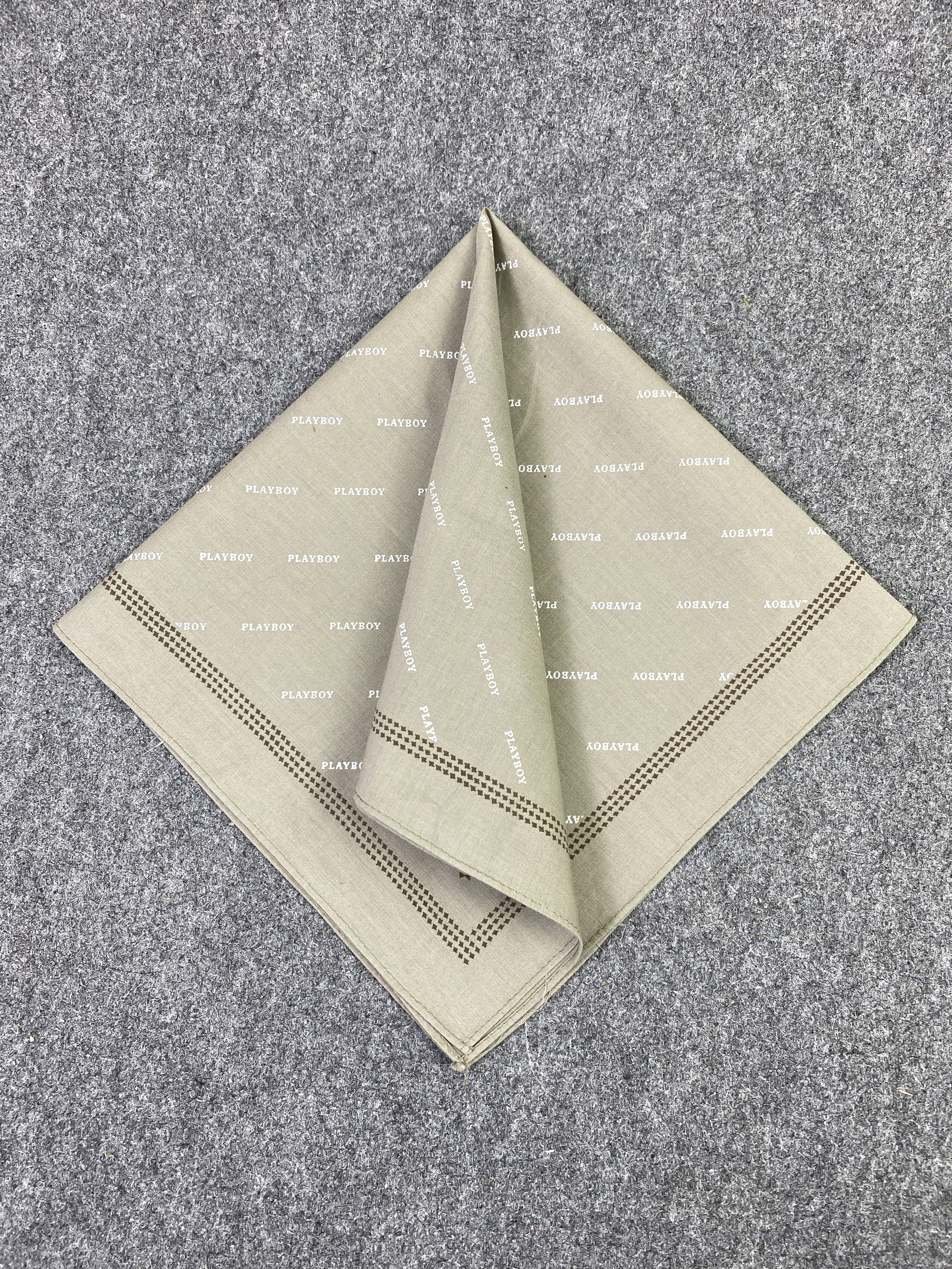 Playboy Vintage Playboy Handkerchief / Neckerchief KT0182 Size ONE SIZE - 3 Thumbnail