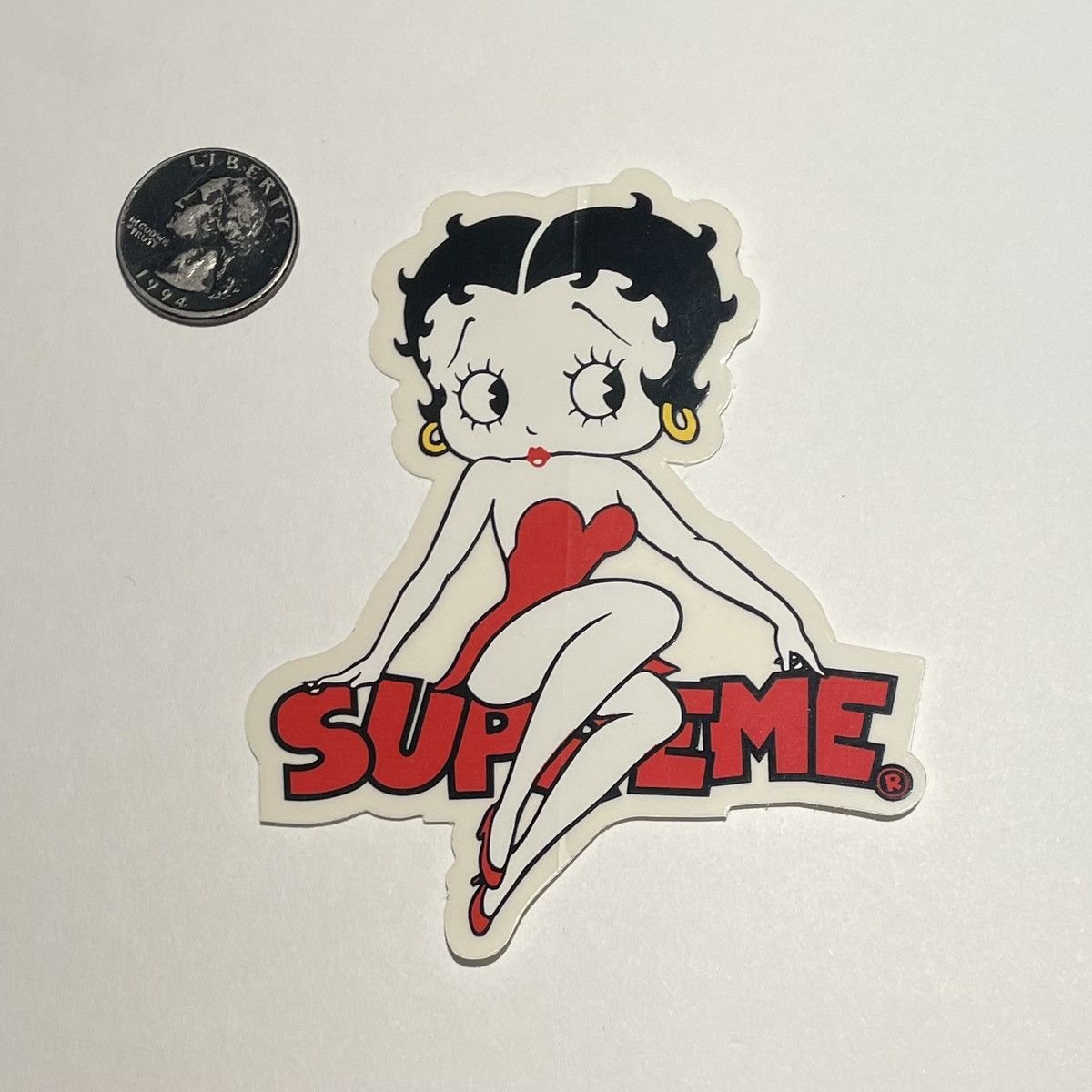 Supreme Betty Boop Tee Black Men's - SS16 - US