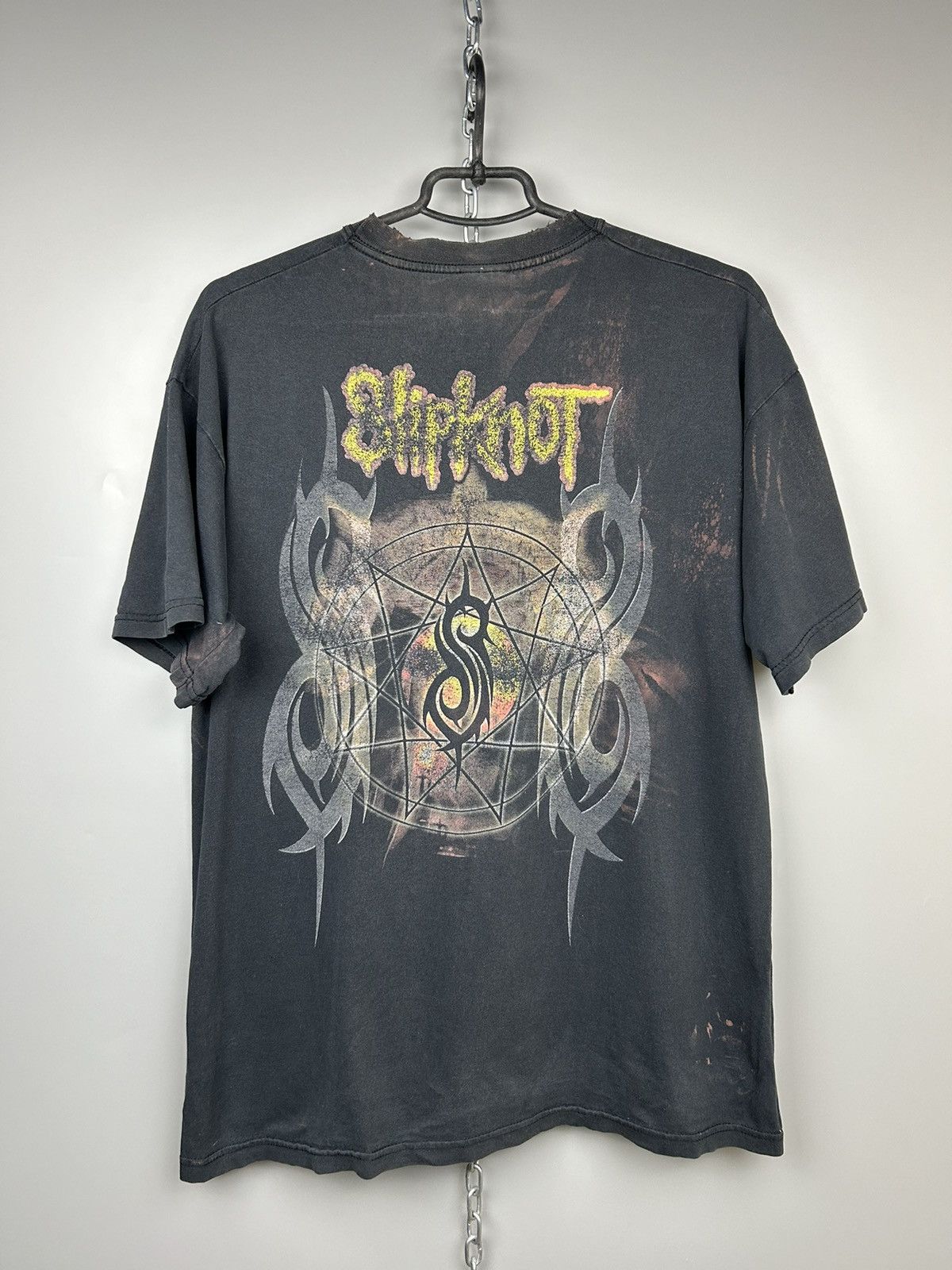 Vintage Slipknot 00s Logo T shirt Band