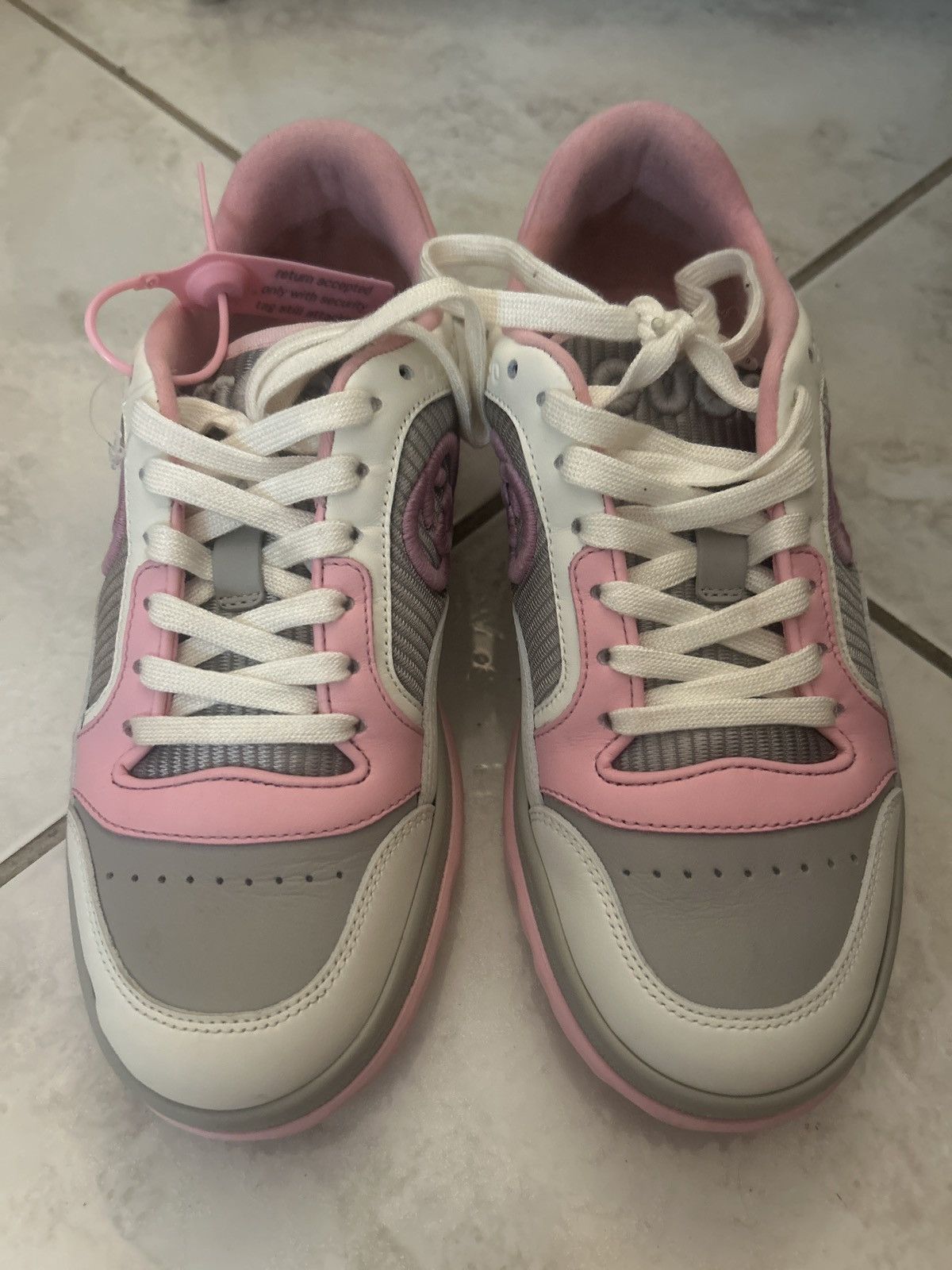 Gucci Gucci MAC80 leather low-top sneakers Size US 5.5 / IT 35.5 - 3 Thumbnail