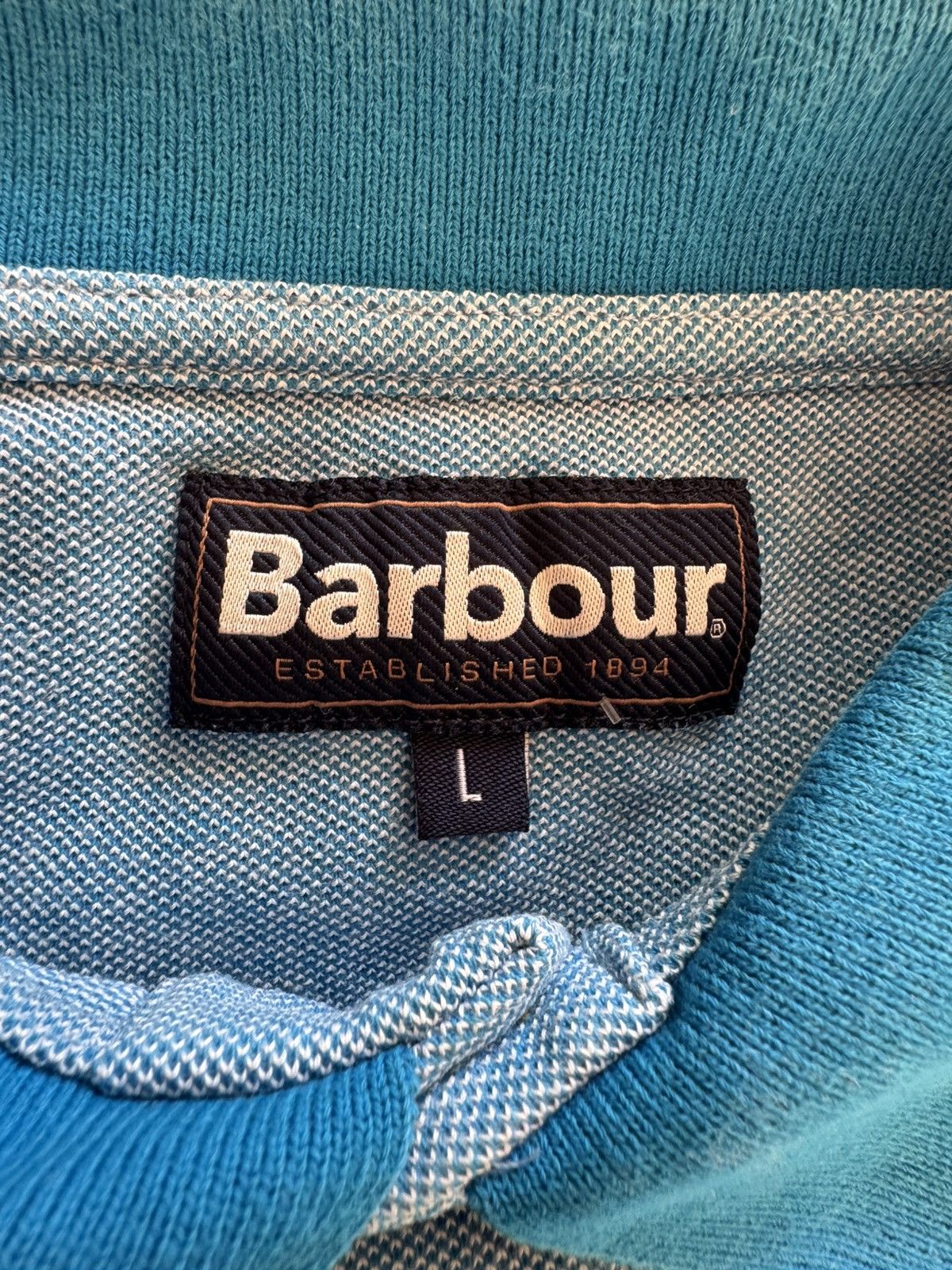 Barbour BARBOUR VINTAGE CLASSIC POLO SHIRT Size US XS / EU 42 / 0 - 4 Thumbnail