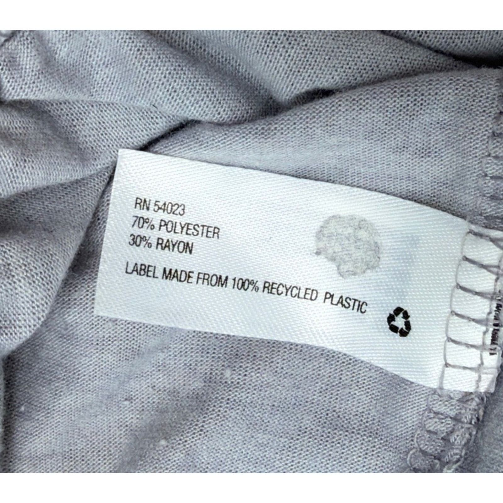 Gap Gap Womens Top M Gray 3/4 Sleeve V Neck Casual Pullover Size M / US 6-8 / IT 42-44 - 6 Thumbnail