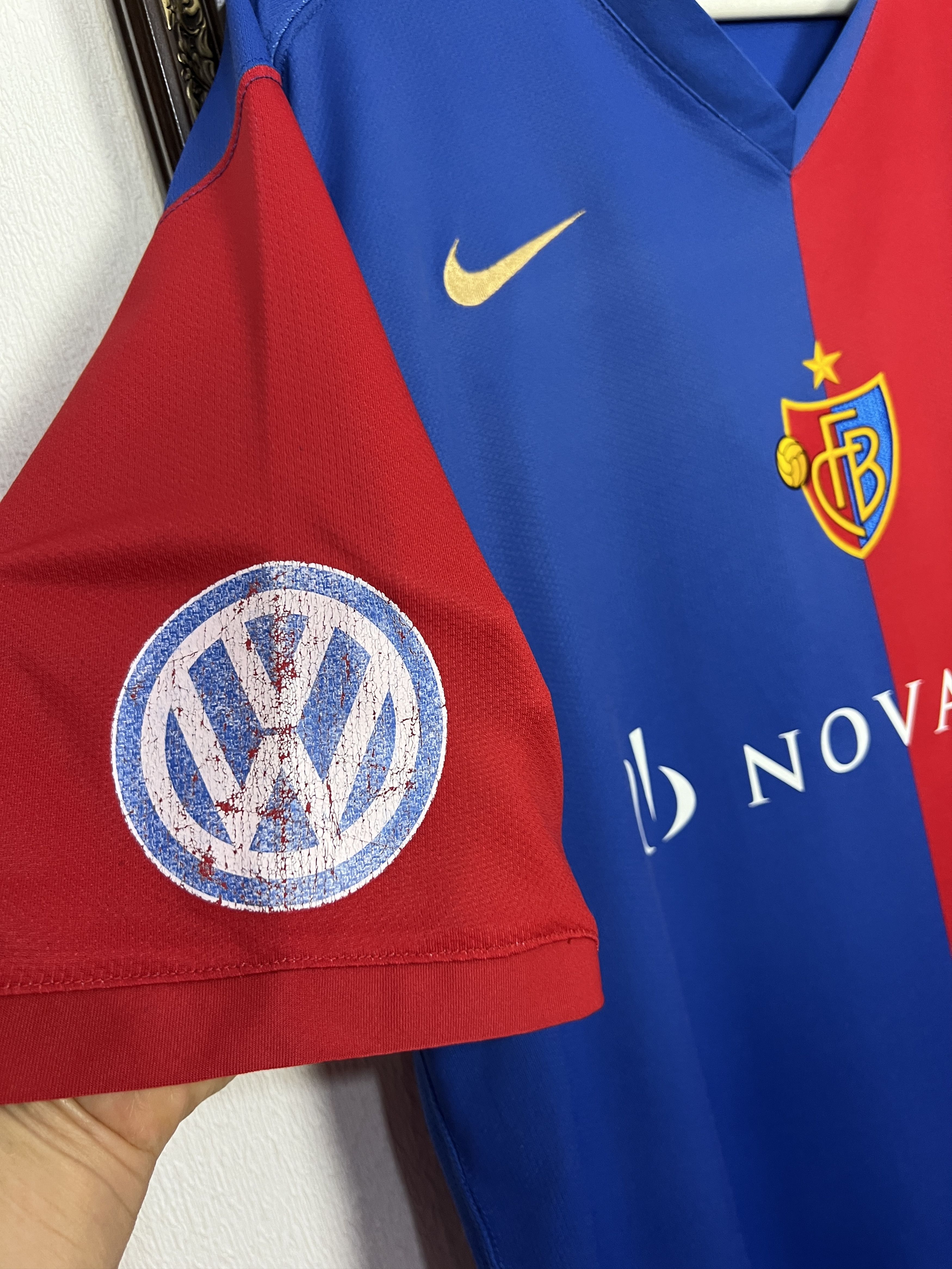 Nike Basel 1893 Home football shirt Soccer Jersey Trikot Rare Size US XXL / EU 58 / 5 - 5 Thumbnail