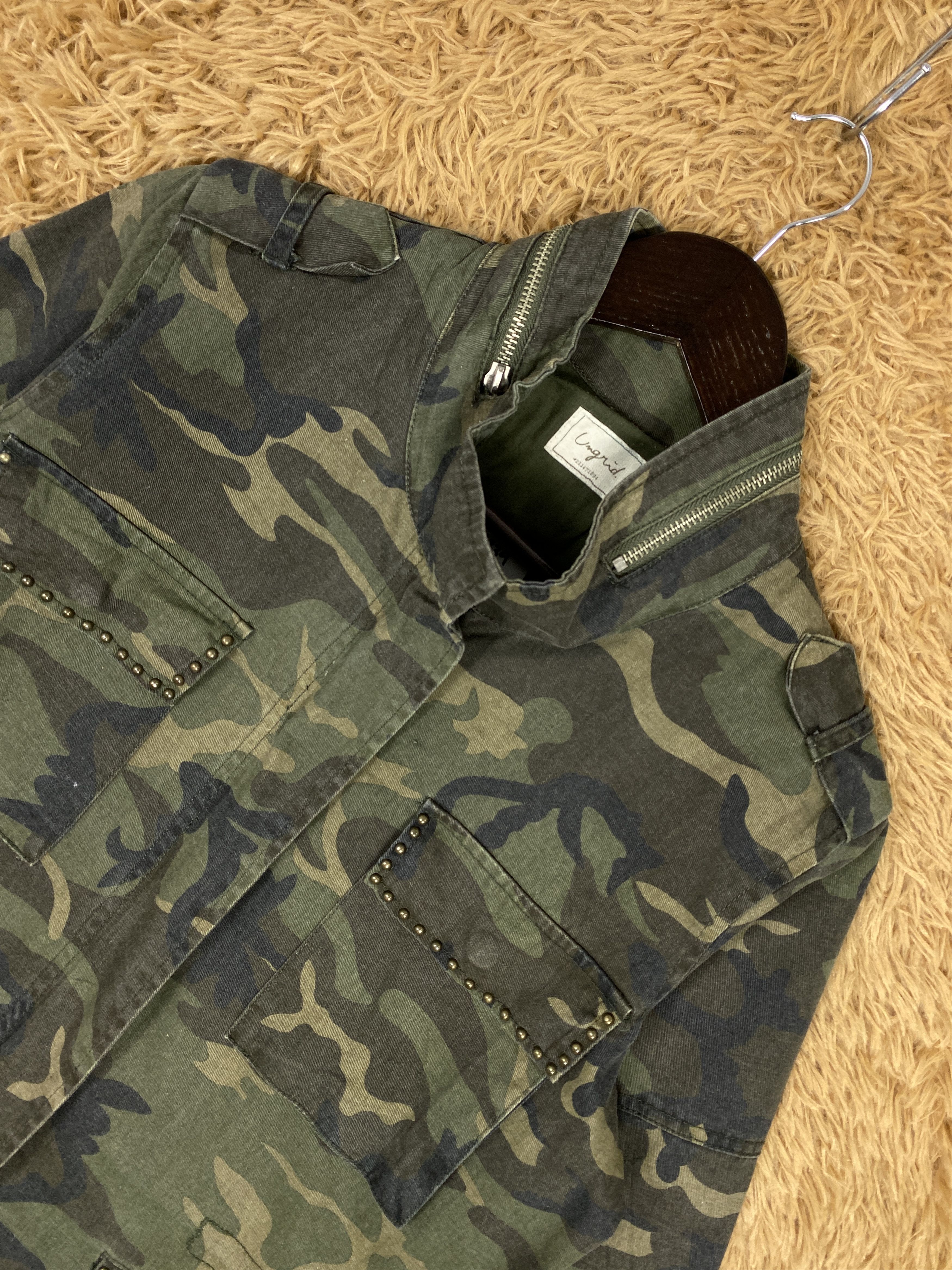 Japanese Brand Vintage Japanese Brand Camouflage Jacket J2339 Size US S / EU 44-46 / 1 - 2 Thumbnail