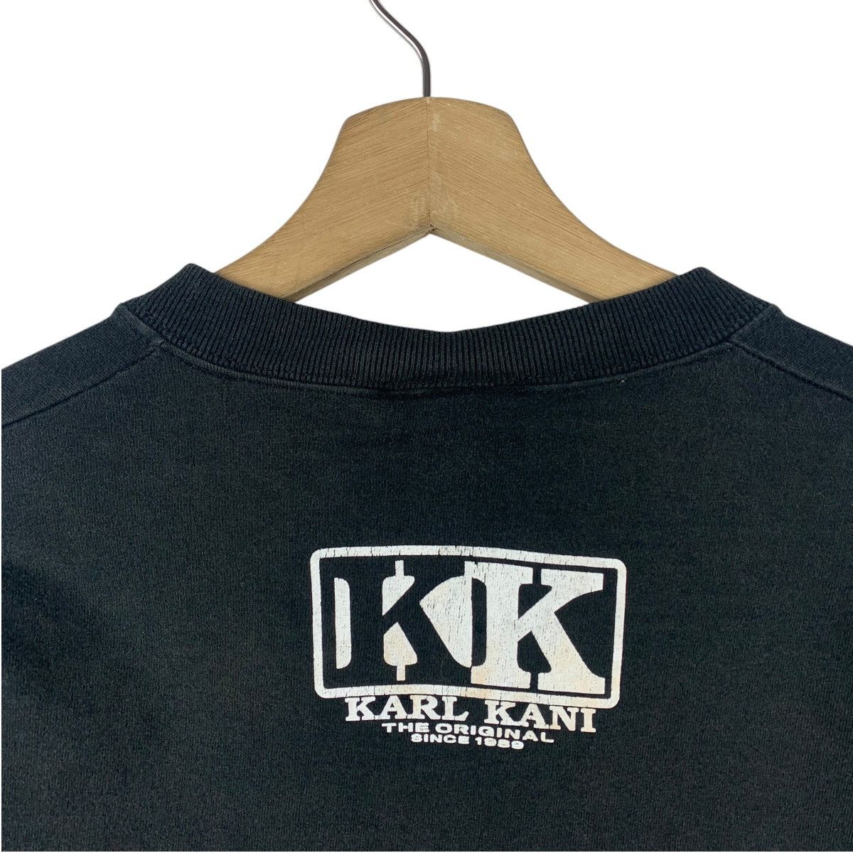 Karl Kani × Vintage Vintage KARL KANI spellout embroidery tees Size US L / EU 52-54 / 3 - 9 Thumbnail