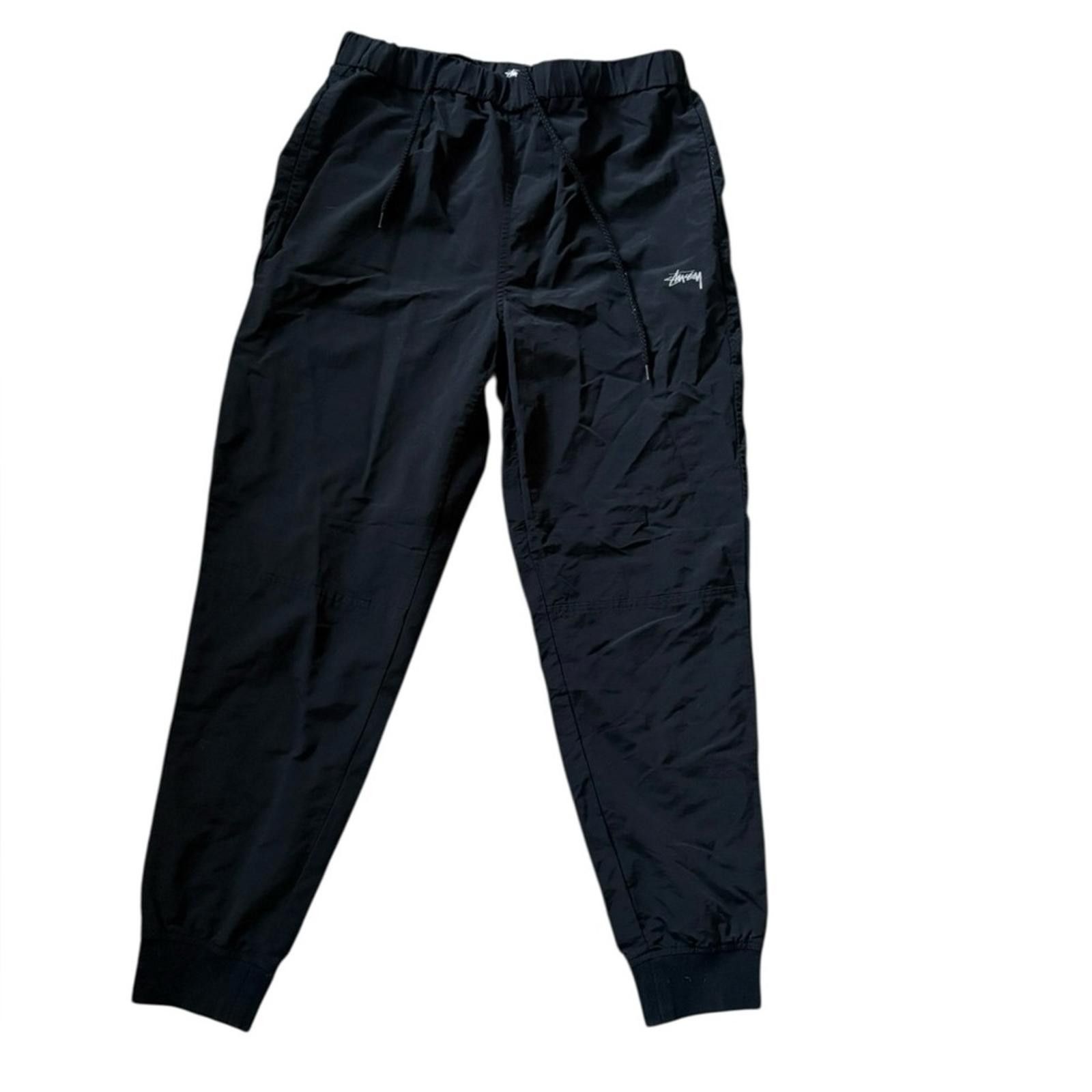 Stussy STÜSSY YsK Black Nylon Jogger Track Pants w/ Mesh Size Small Size 28" / US 6 / IT 42 - 6 Thumbnail