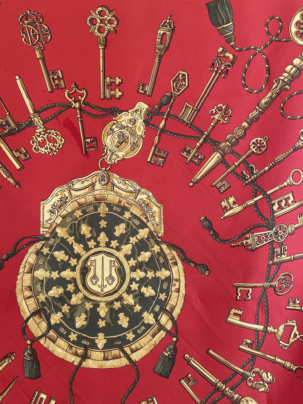 Hermes Hermès “Les Cles” Silk Scarf Size ONE SIZE - 6 Thumbnail