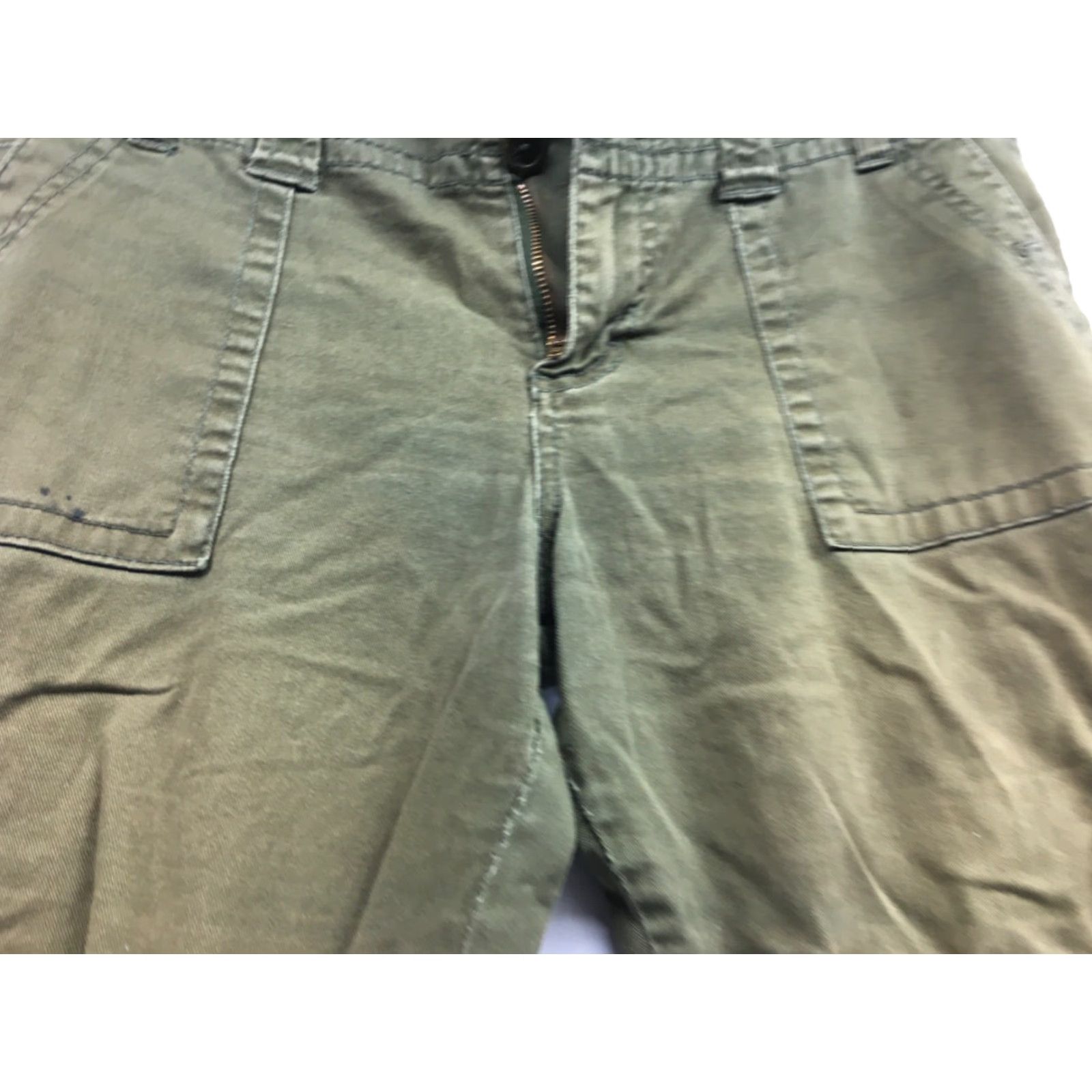 Anthropologie VINTAGE? No — Sanctuary Clothing Women's Peace Pants Flare Army Green Size 30 Size 30" / US 8 / IT 44 - 5 Thumbnail