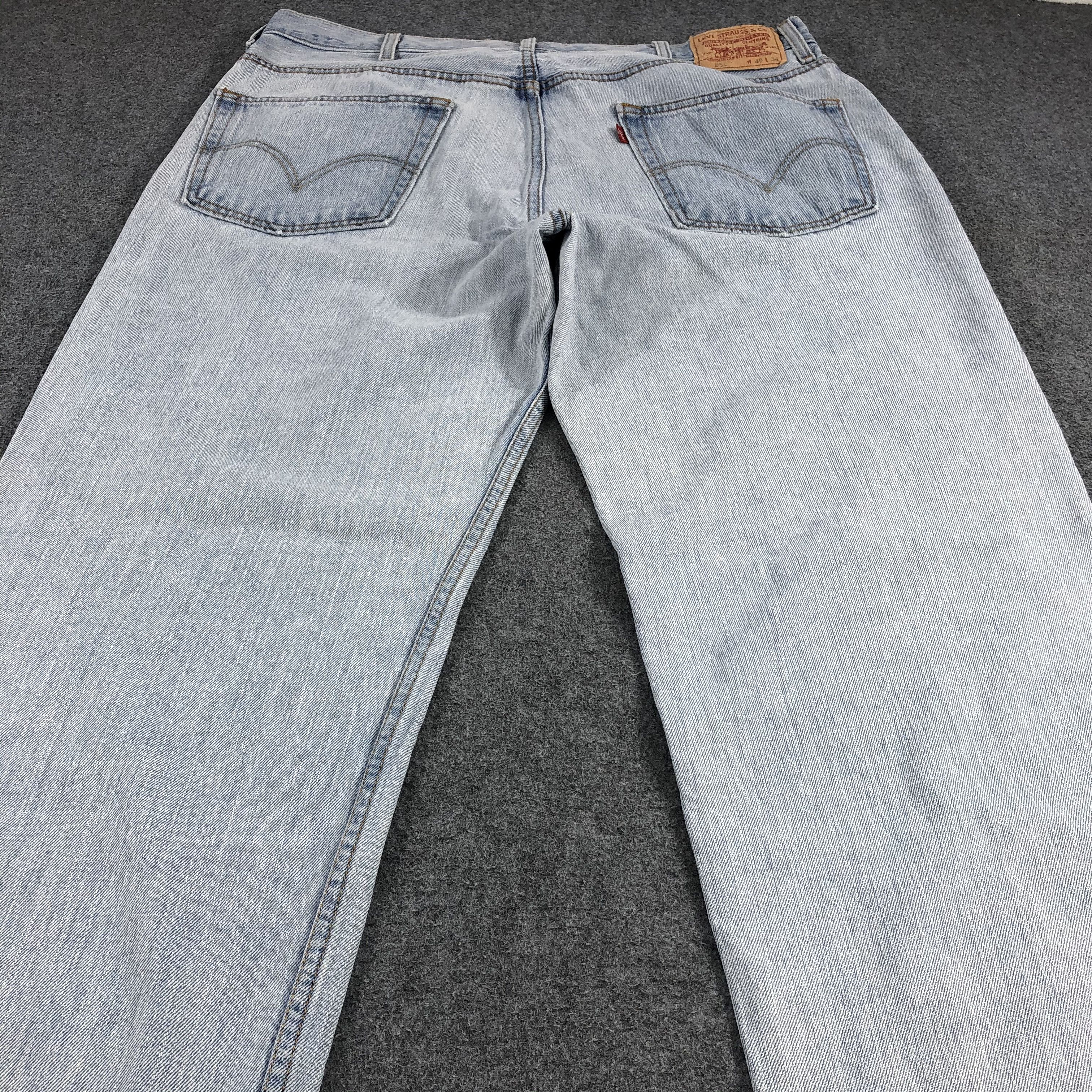 Levi's × Vintage Vintage Light Wash Levis 550 Jeans-JM1185 Size US 39 - 4 Thumbnail