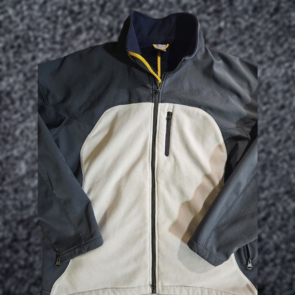 Nike VINTAGE Nike Classic Full Zip Fleece Soft Shell Jacket Gray 2 Tone Mens XL Size Gray Nike Jacket 2 Tone Logo Zipper Embroidered Casual Sportswear Size US XL / EU 56 / 4 - 1 Thumbnail