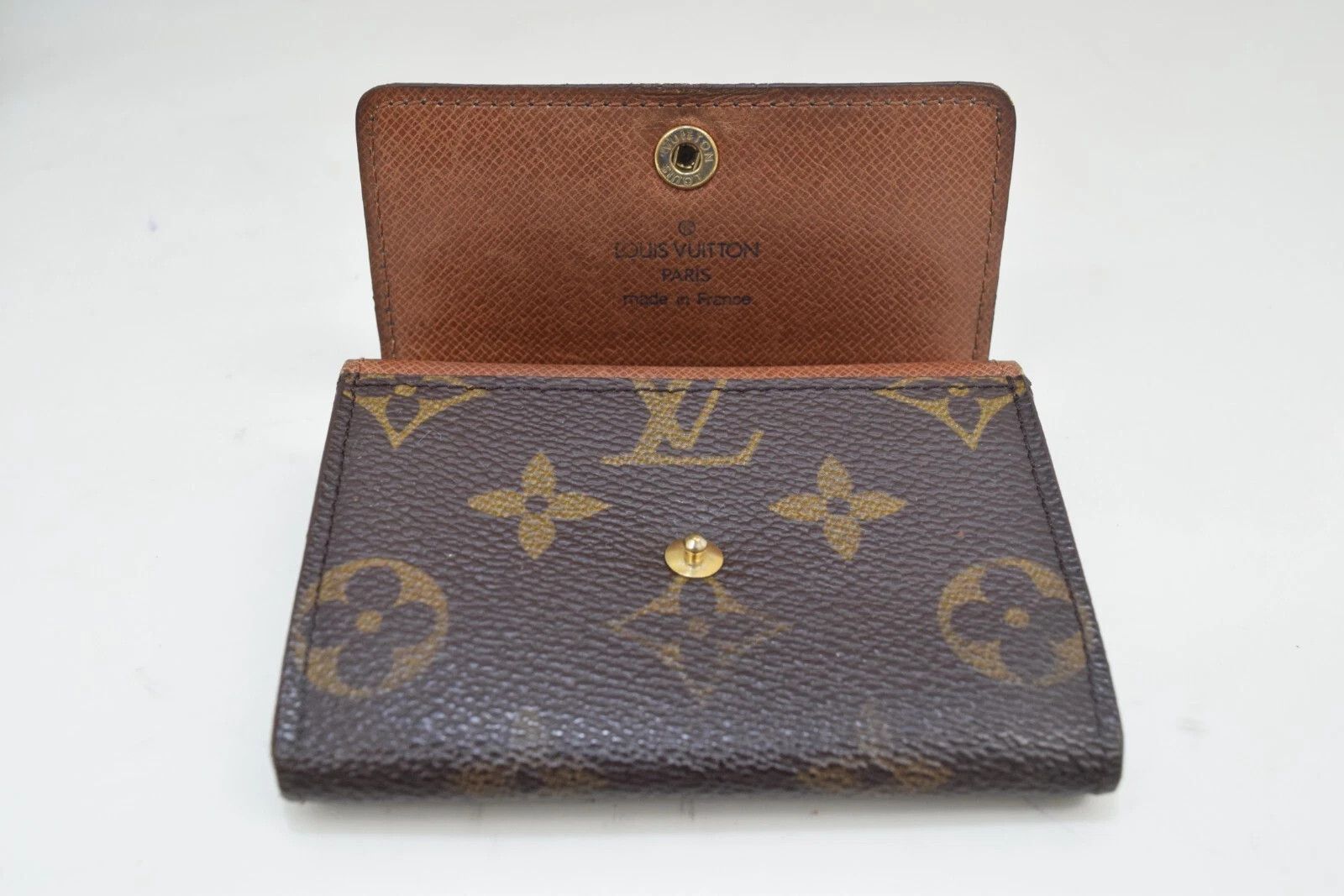 Louis Vuitton Louis Vuitton Porte Monnaie Plat Monogram Coin Purse M61930 Size ONE SIZE - 3 Thumbnail