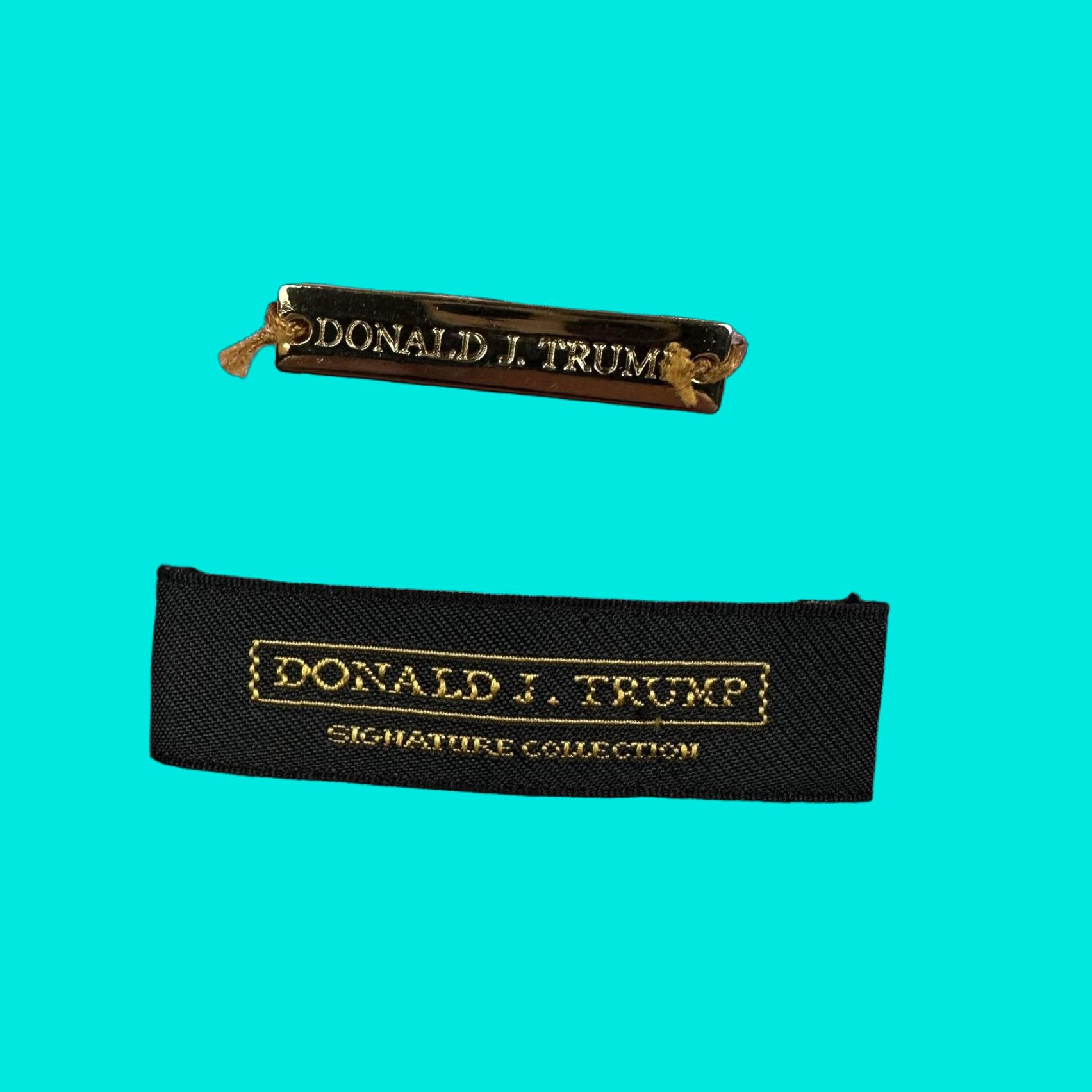 Vintage Donald J Trump Signature Collection Tie Mens One Size Pink ...