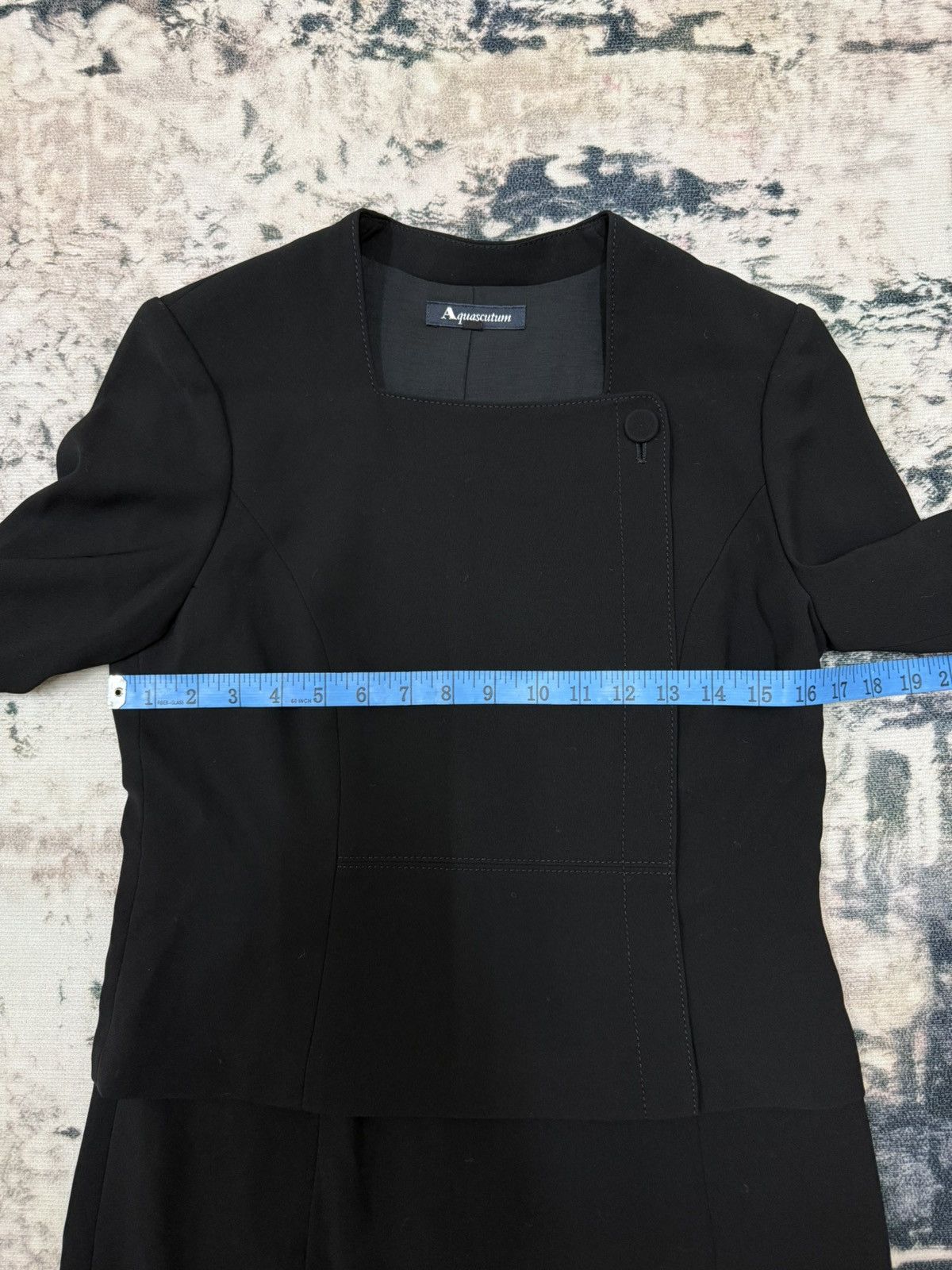 Aquascutum Aquascutum Black Formal Dress Open Front Size S / US 4 / IT 40 - 13 Thumbnail