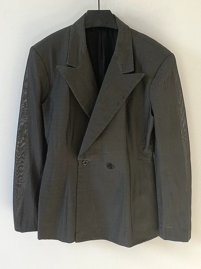 Yohji Yamamoto size s 96ss archive silk blazer