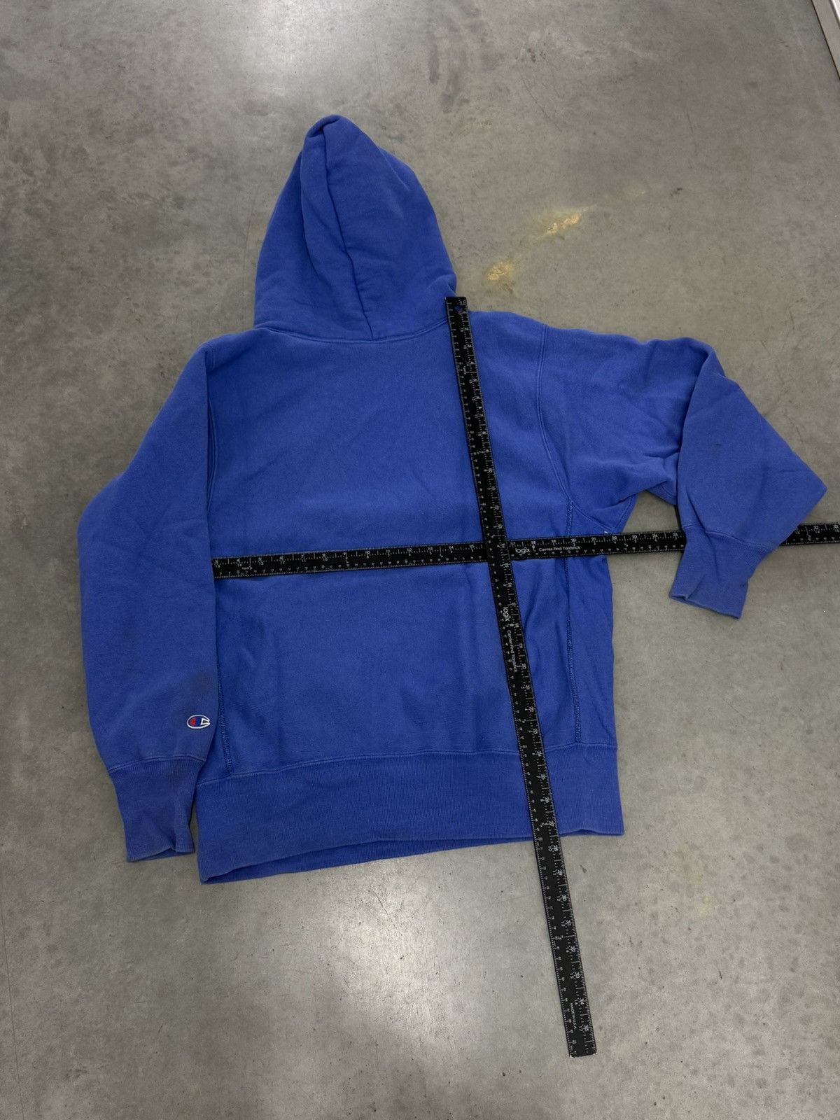Champion Vintage Champion Reverse Weave Blueberry Blue Hoodie 90s USA Size US L / EU 52-54 / 3 - 3 Thumbnail