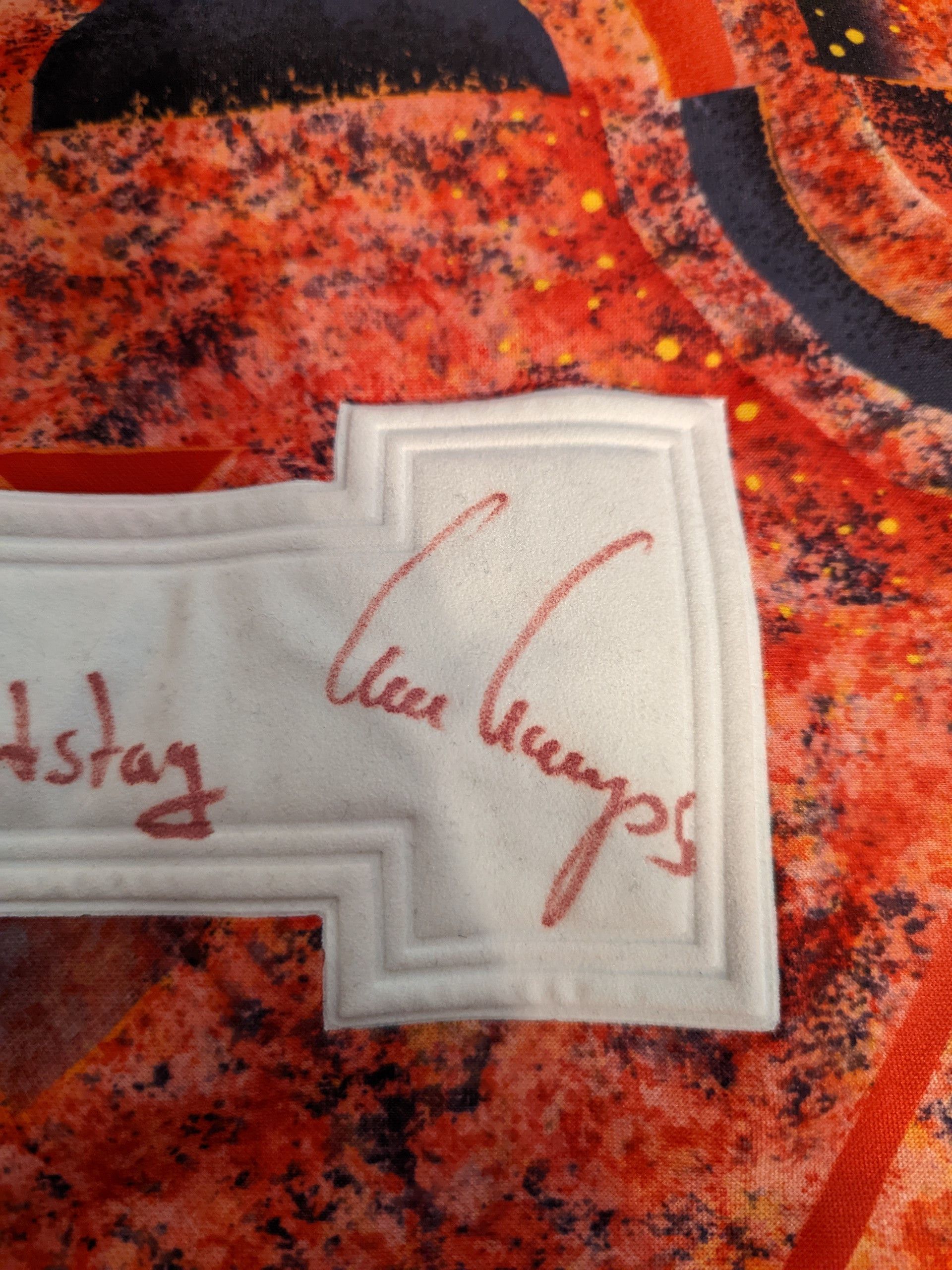 Other Vintage Uhlsport Goalkeeper Jersey 1990s Signed Uwe Kamps Size US XXS / EU 40 - 4 Thumbnail
