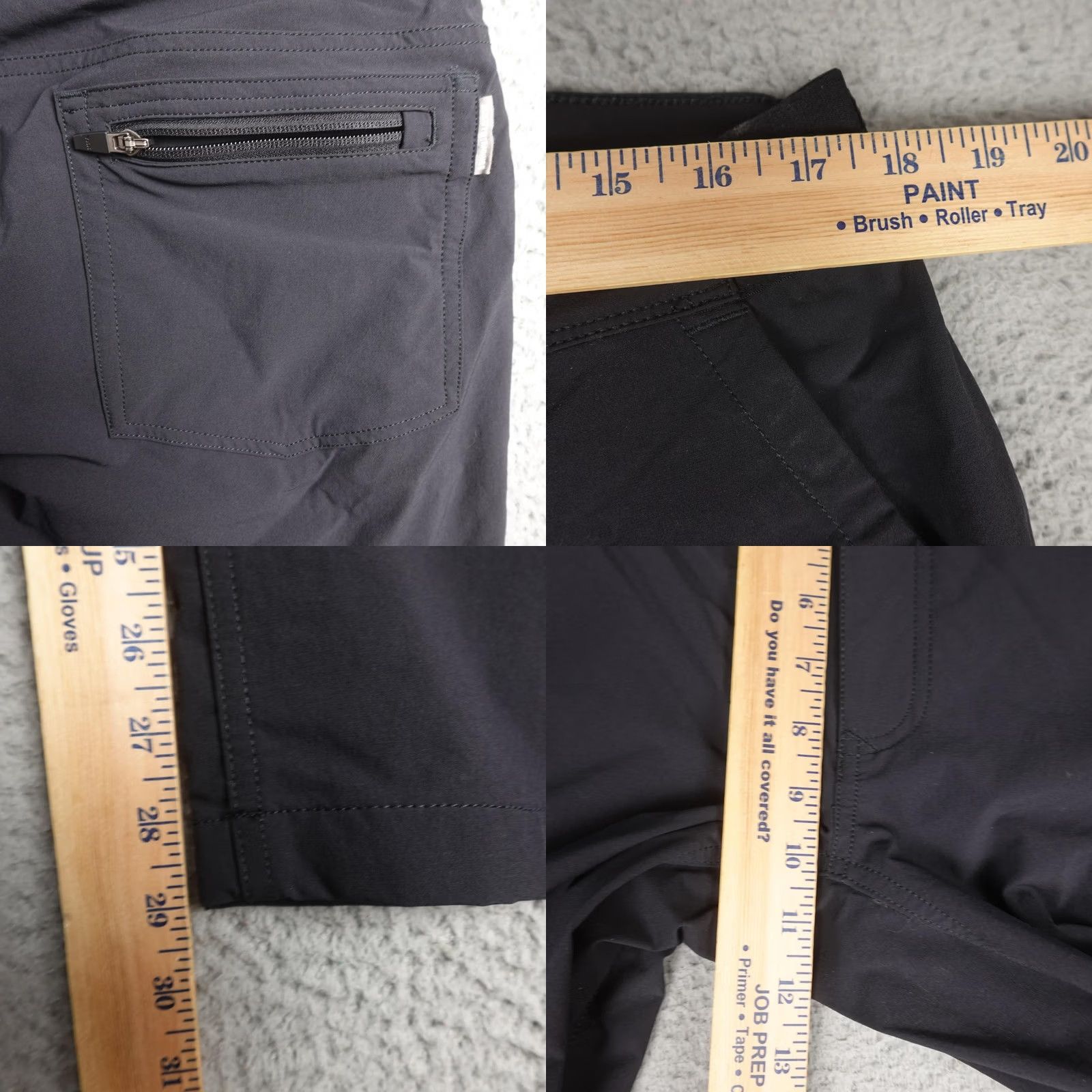 Duluth Trading Company Duluth Trading Co Pants Mens 36x30 Black Nylon Stretch Workwear Khakis Pants Casual Golf Outdoor Size US 36 / EU 52 - 8 Thumbnail