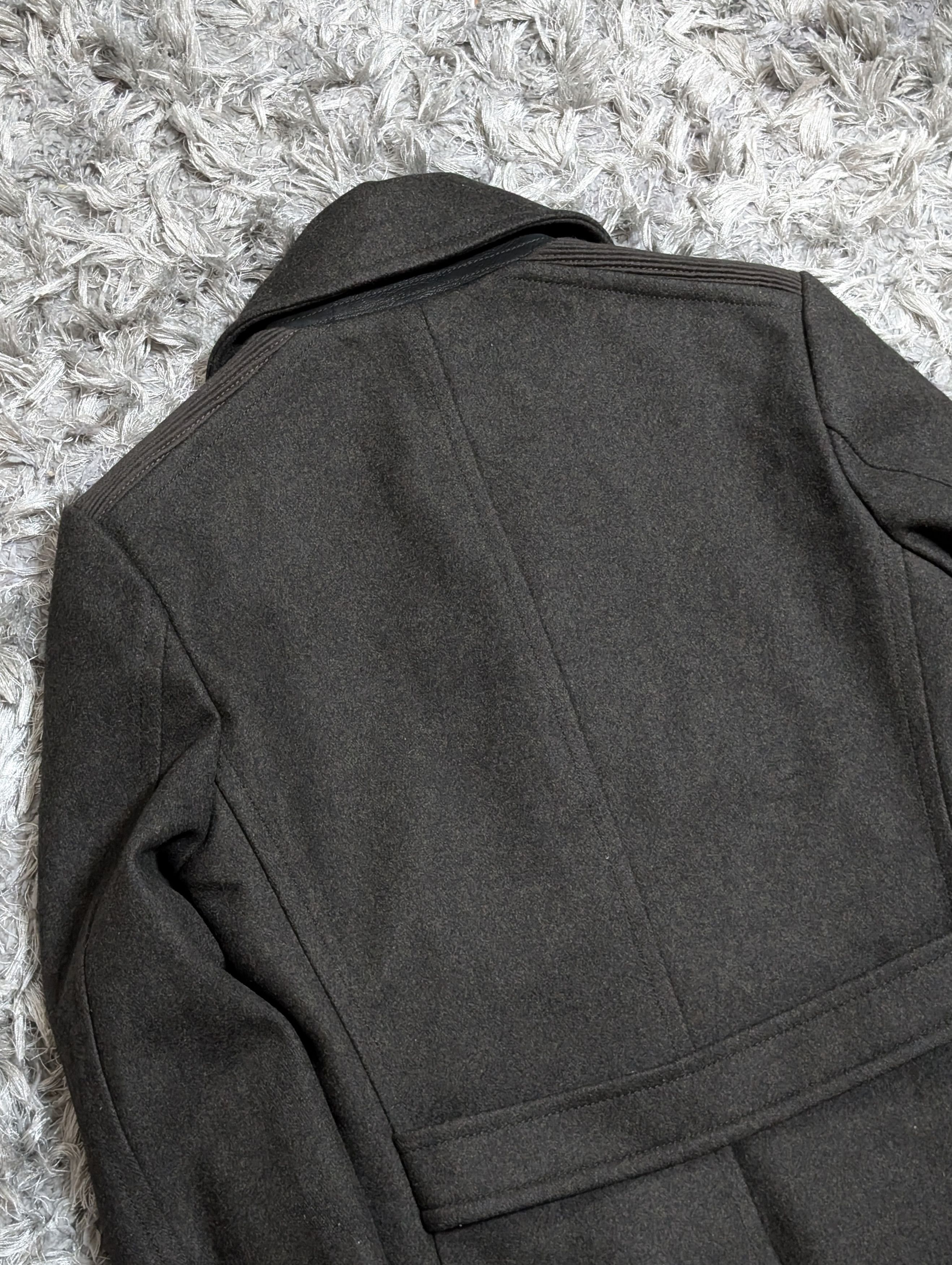 Wooyoungmi Solid Homme by Wooyoungmi Double Breast Coat Heavy Jacket Size US S / EU 44-46 / 1 - 7 Thumbnail