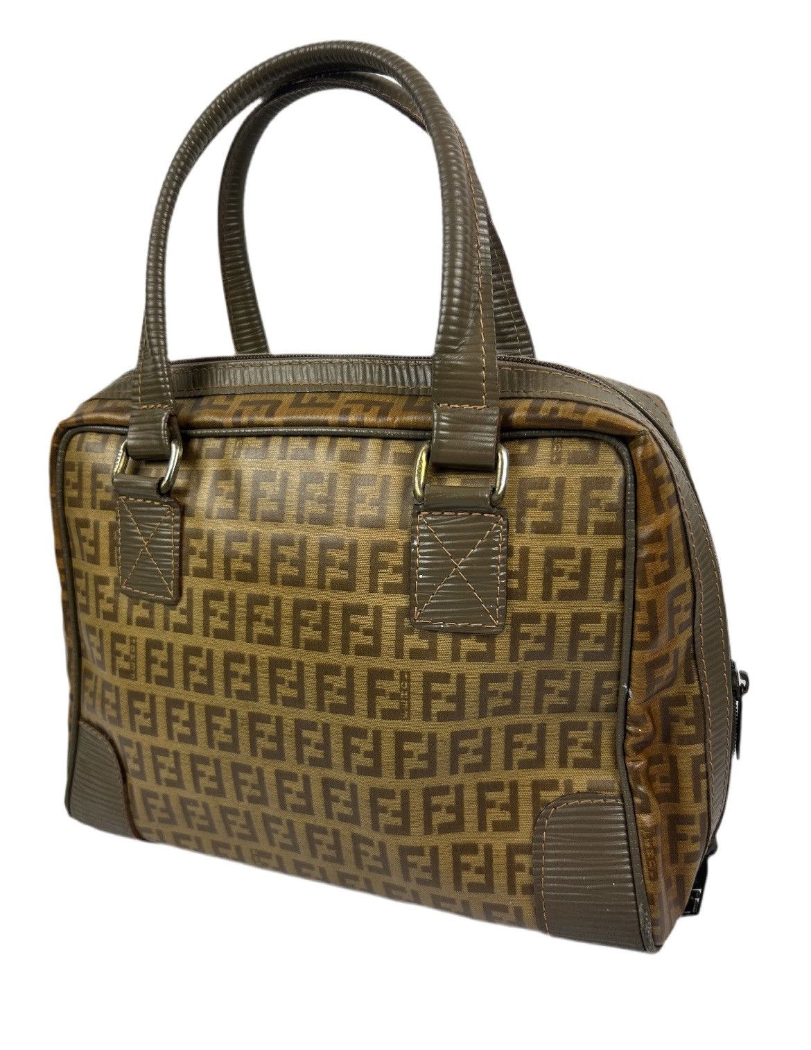 Fendi Fendi Zucca Monogram Hand Bag Size ONE SIZE - 1 Thumbnail