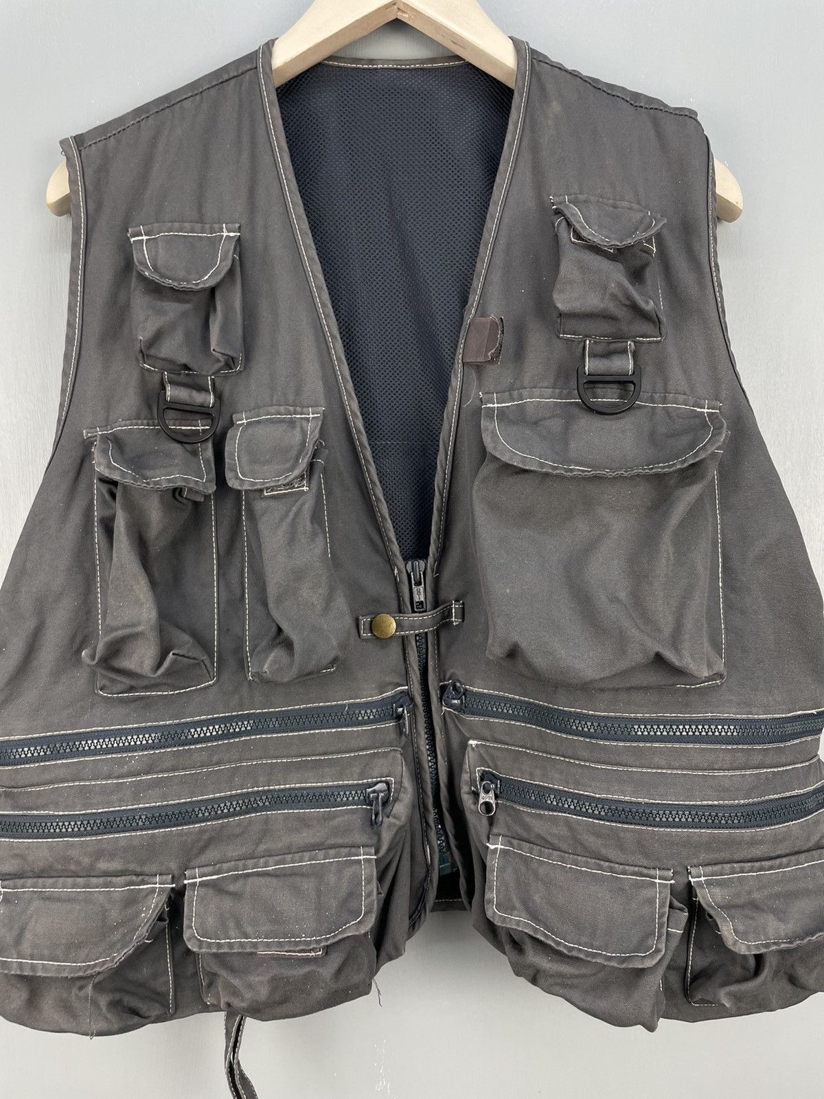 Vintage Vintage Flying Tigers tactical outdoor vest Size US L / EU 52-54 / 3 - 3 Thumbnail