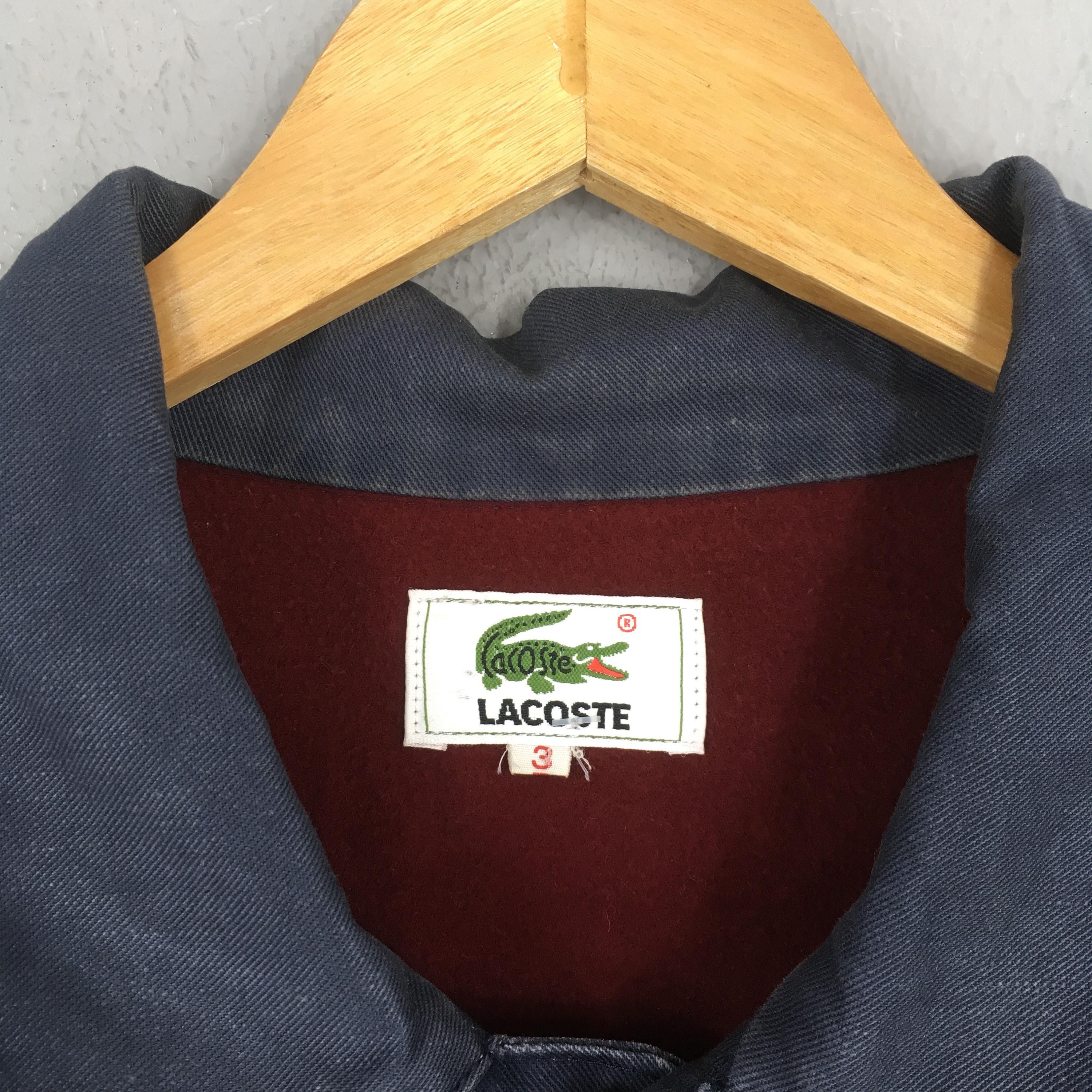 Lacoste Vintage 90s Lacoste Denim Workers Jacket Large Size US L / EU 52-54 / 3 - 6 Thumbnail