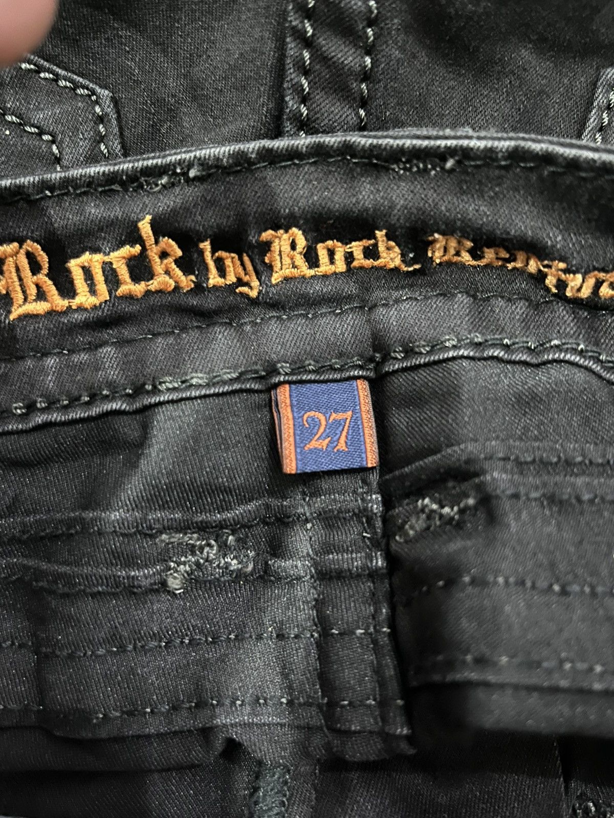 Rock Revival Rock revival bikers jeans Size 29" - 9 Thumbnail