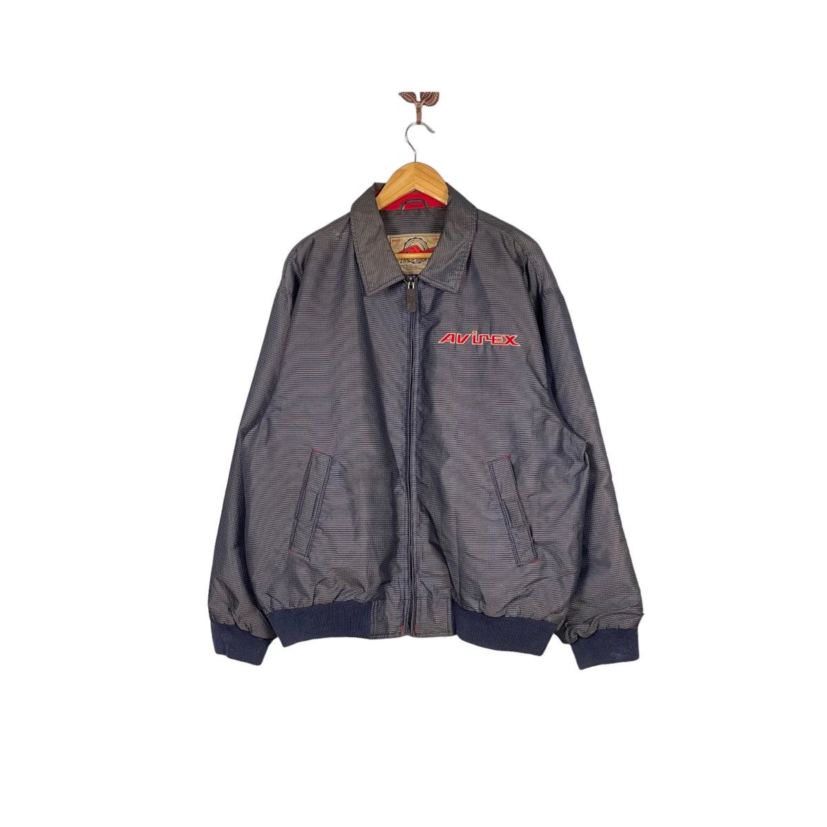 Avirex Vintage 90s Avirex Varsity Nylon Jacket Size US XL / EU 56 / 4 - 1 Thumbnail