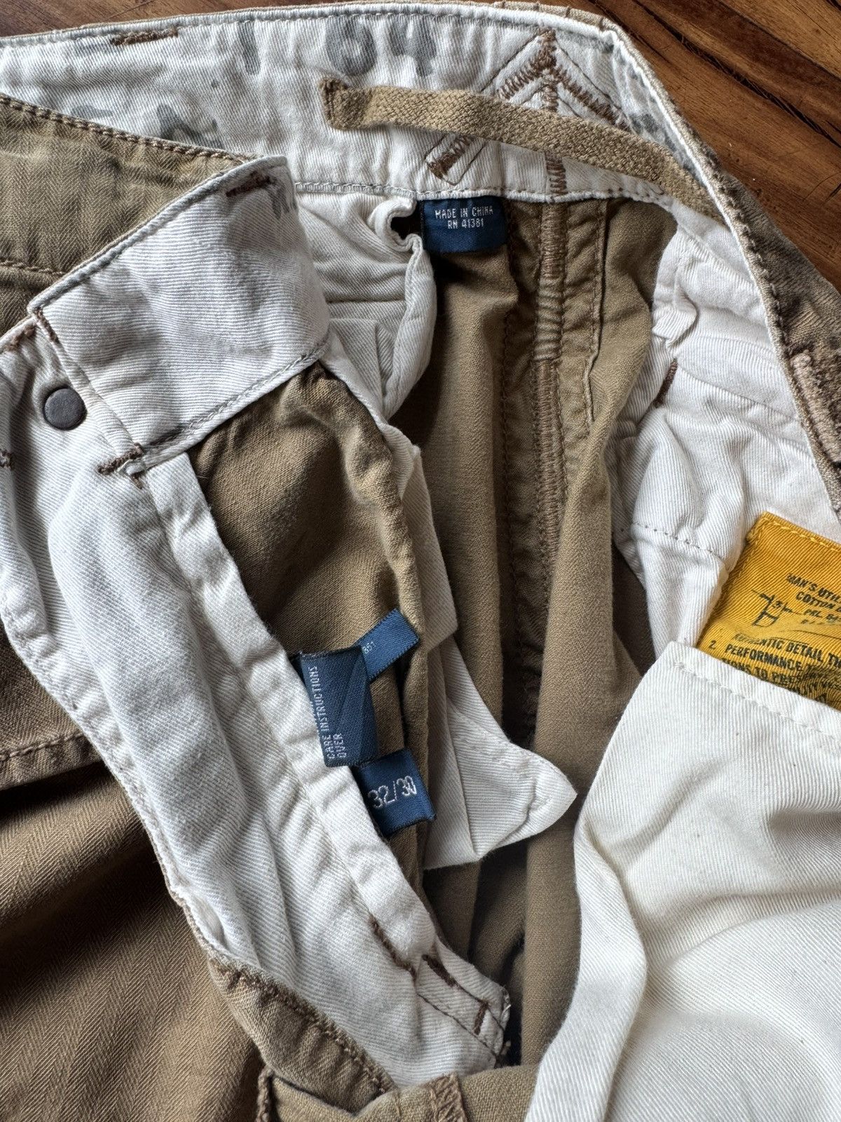 Polo Ralph Lauren RARE Vintage 90s Ralph Lauren Cargo pants Size US 32 / EU 48 - 8 Thumbnail
