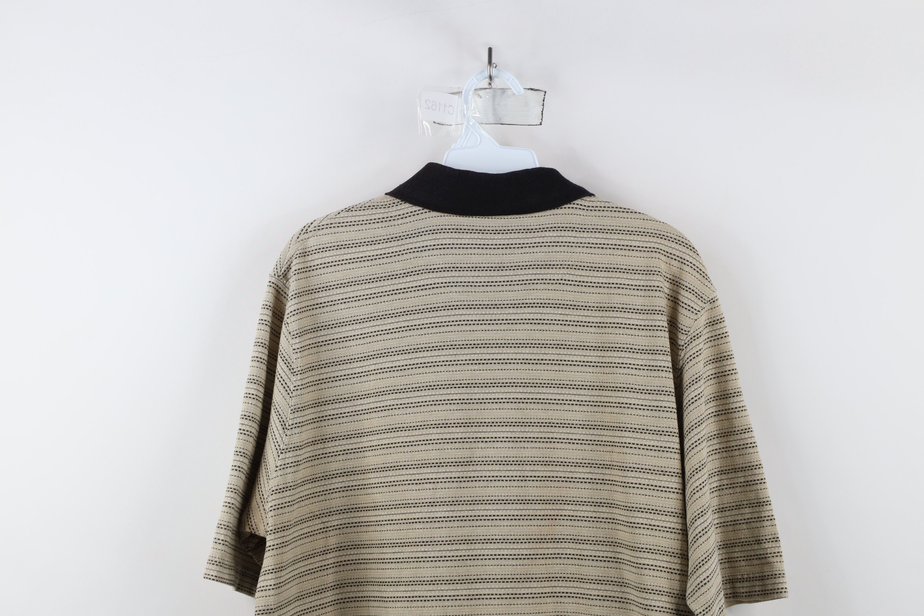 Vintage Vintage 90s Streetwear Knit Short Sleeve Golf Polo Shirt Size US XL / EU 56 / 4 - 9 Thumbnail