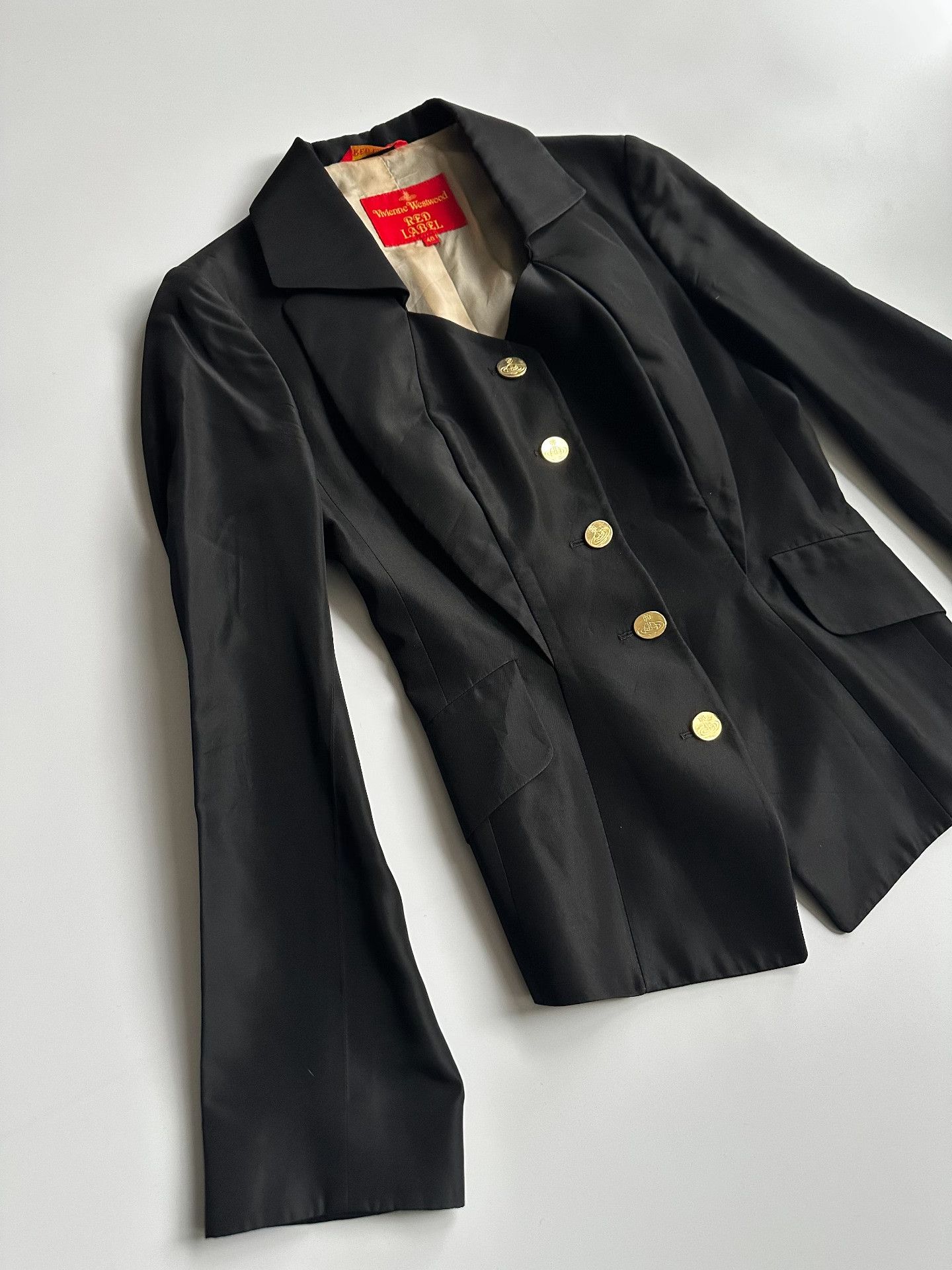 Vivienne Westwood VIVIENNE WESTWOOD size 40 Early-style buttoned suit jacket| Size XL / US 12-14 / IT 48-50 - 2 Thumbnail