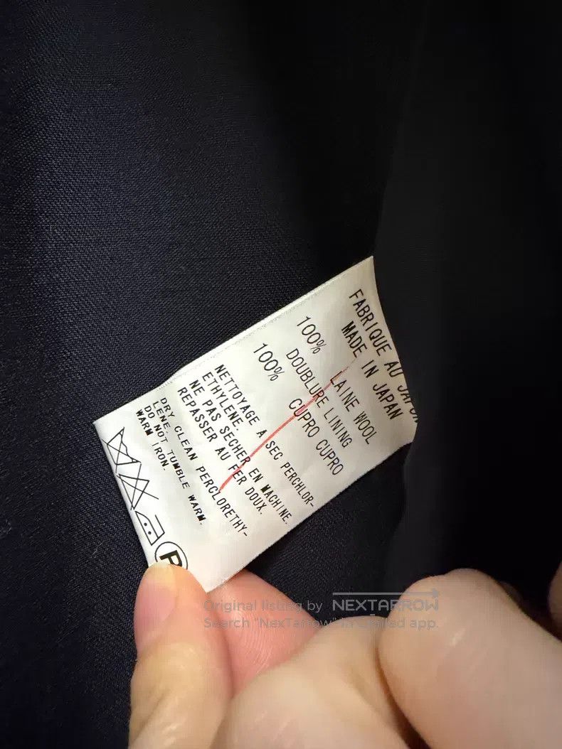 Yohji Yamamoto Yohji Yamamoto Light wool blazer jacket Size US S / EU 44-46 / 1 - 6 Thumbnail