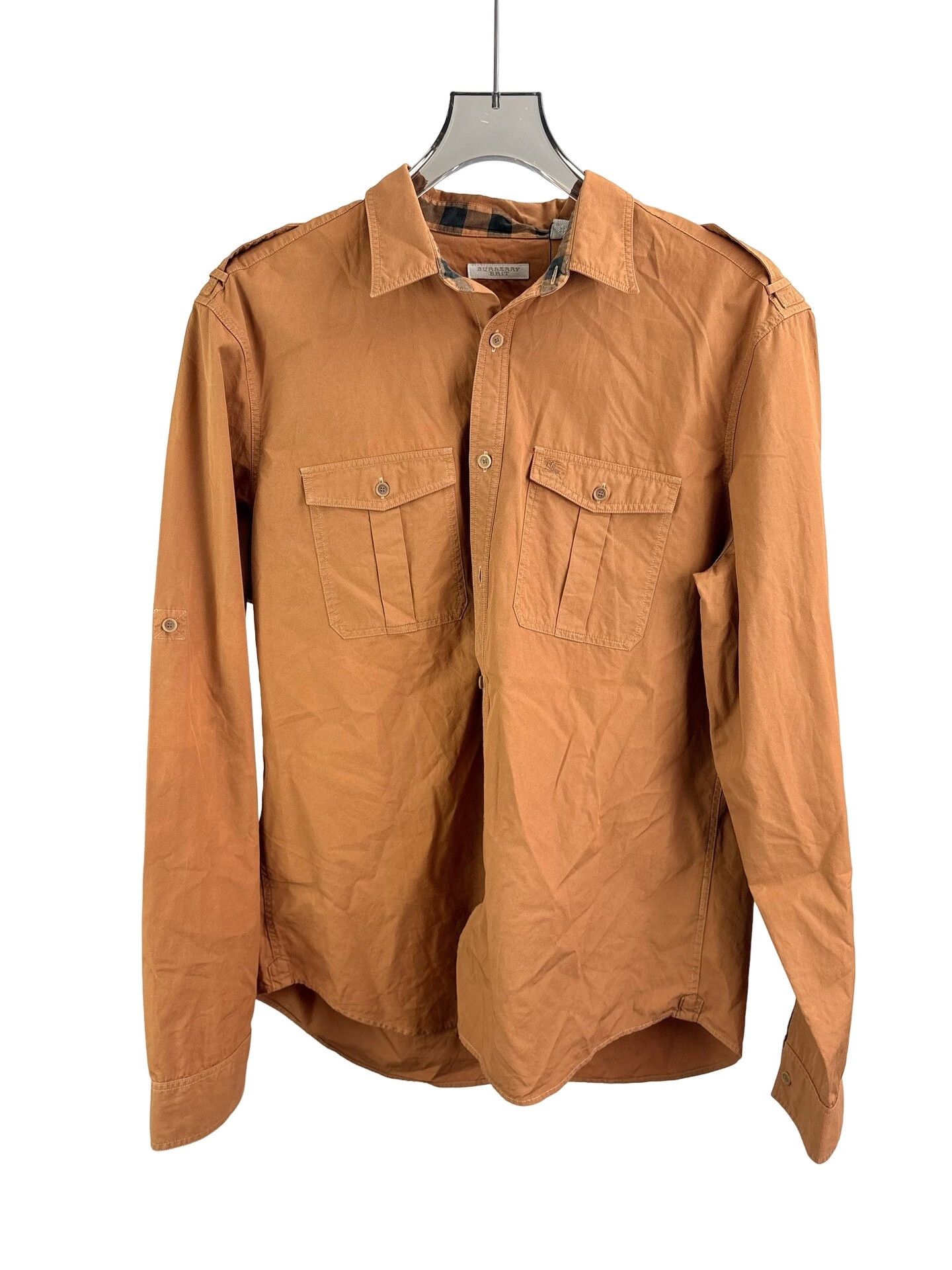 Burberry Burberry Brit Double Pocket Utility Shirt XL Size US XL / EU 56 / 4 - 1 Thumbnail