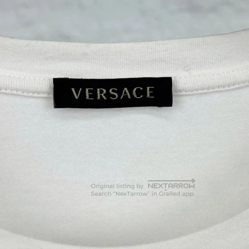 Versace Versace White Cotton Women's T-Shirt . Size XXS / US 00 / IT 34 - 3 Thumbnail