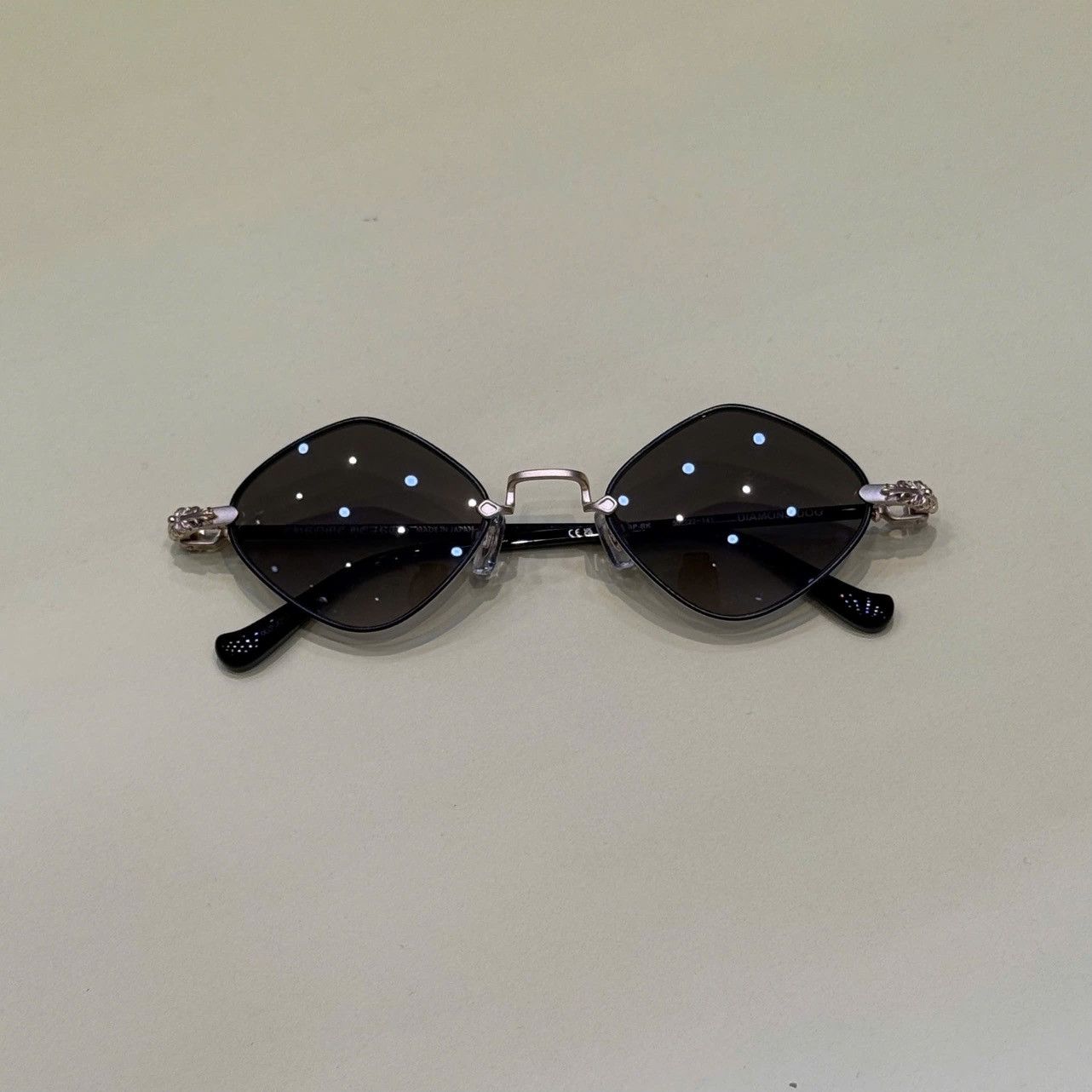 Chrome Hearts CHROME HEARTS DIAMOND DOG Matte black/Matte gold plated Size ONE SIZE - 6 Thumbnail