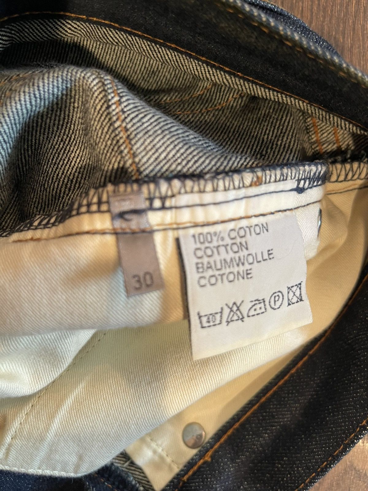 Dior AW03 Green Lusters Size US 30 / EU 46 - 3 Thumbnail