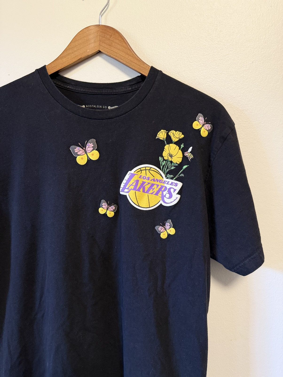 Mitchell & Ness Lakers butterfly mitchell and ness tee Size US L / EU 52-54 / 3 - 2 Thumbnail