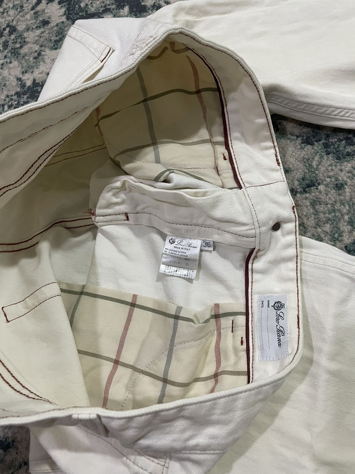Loro Piana Loro Piana - Straight Leg Jeans Size US 35 - 10 Thumbnail