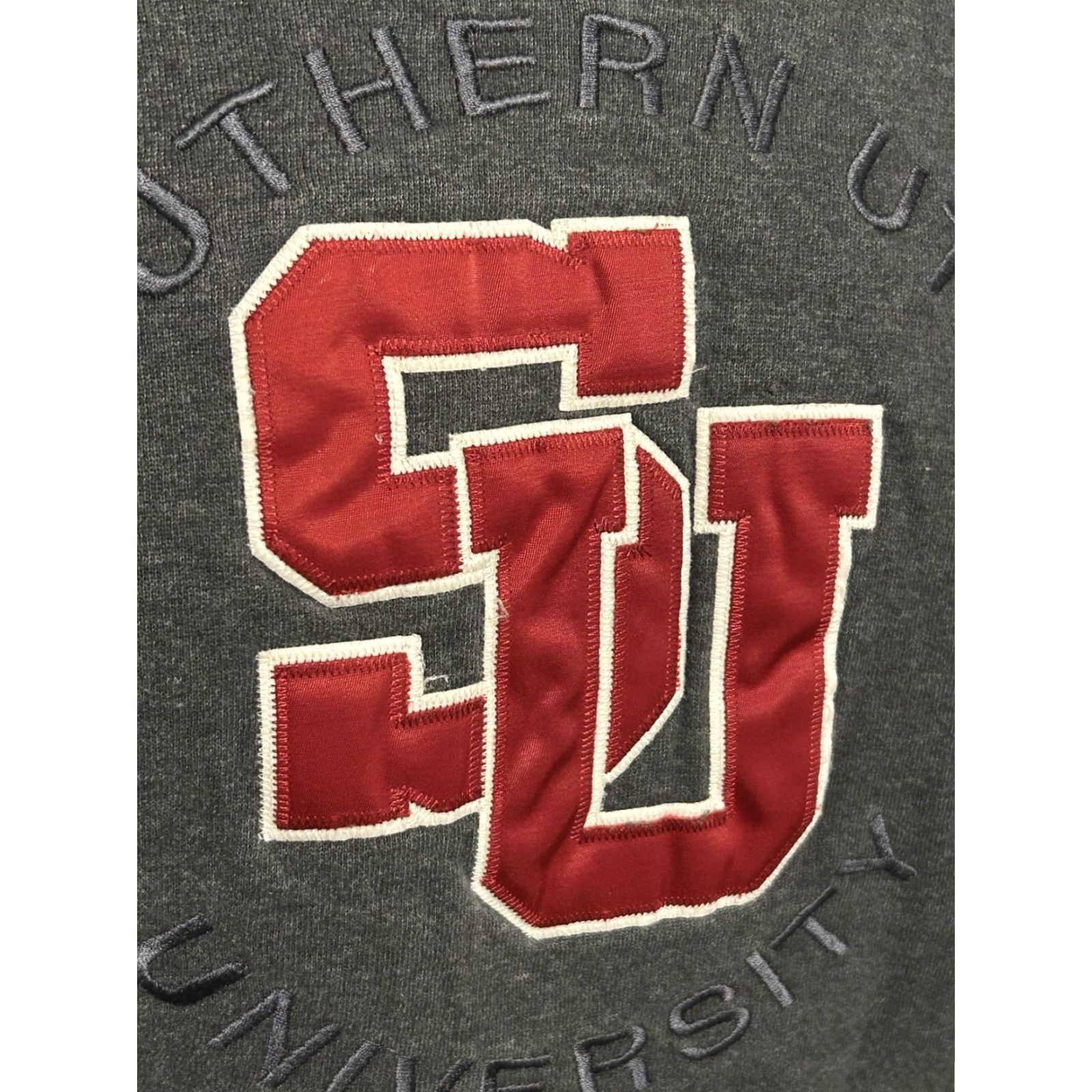 Russell Athletic VTG Southern Utah University Pullover Hoodie Men XL Dark Gray Russell Embroider Size US XL / EU 56 / 4 - 4 Thumbnail