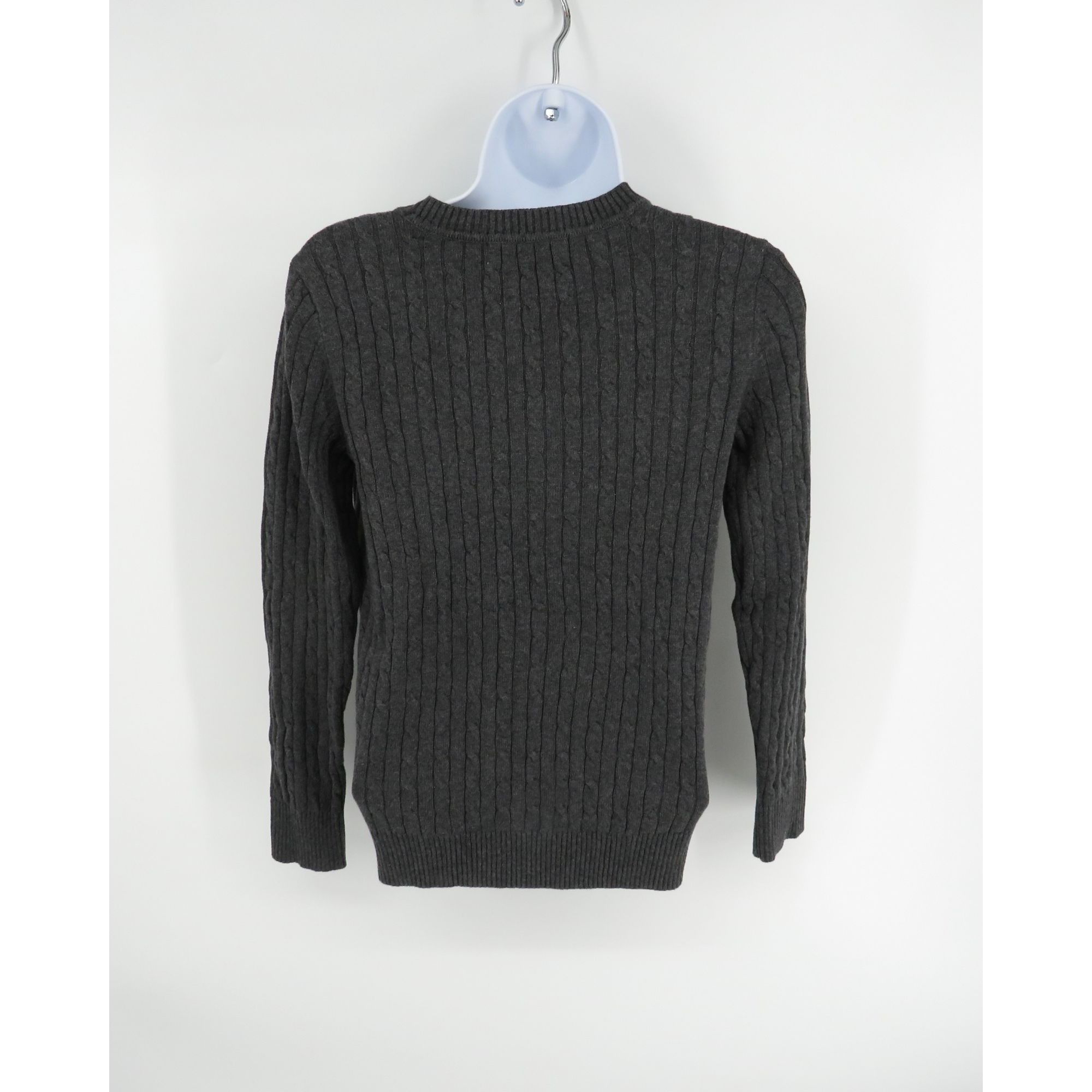 Other Karen Scott Womens Cable Crew Sweater Charcoal Heather X Sma Size XS / US 0-2 / IT 36-38 - 4 Thumbnail
