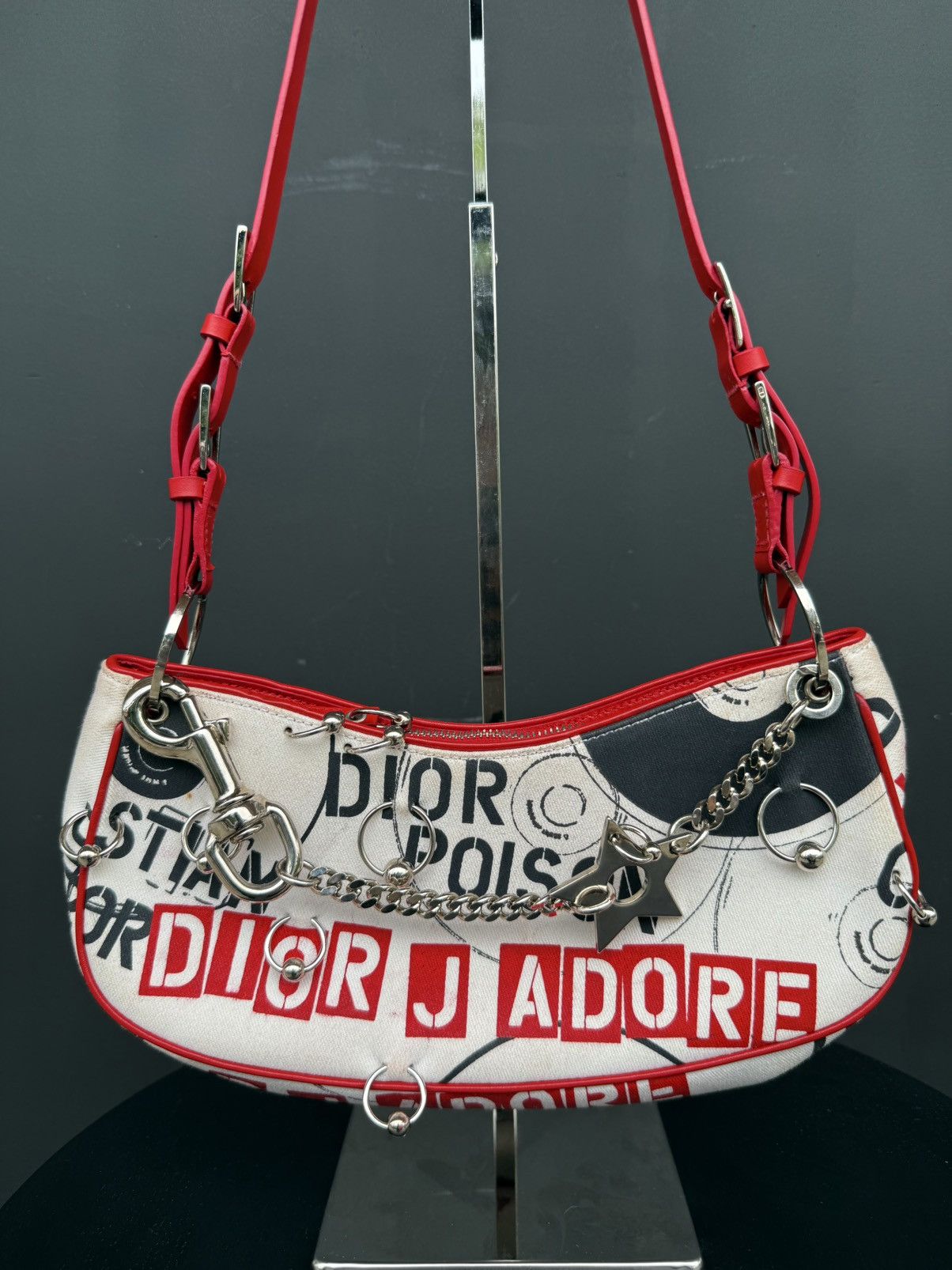 Dior Dior - Galliano Era ‘Hardcore’ Pierced Shoulder Bag Size ONE SIZE - 2 Thumbnail