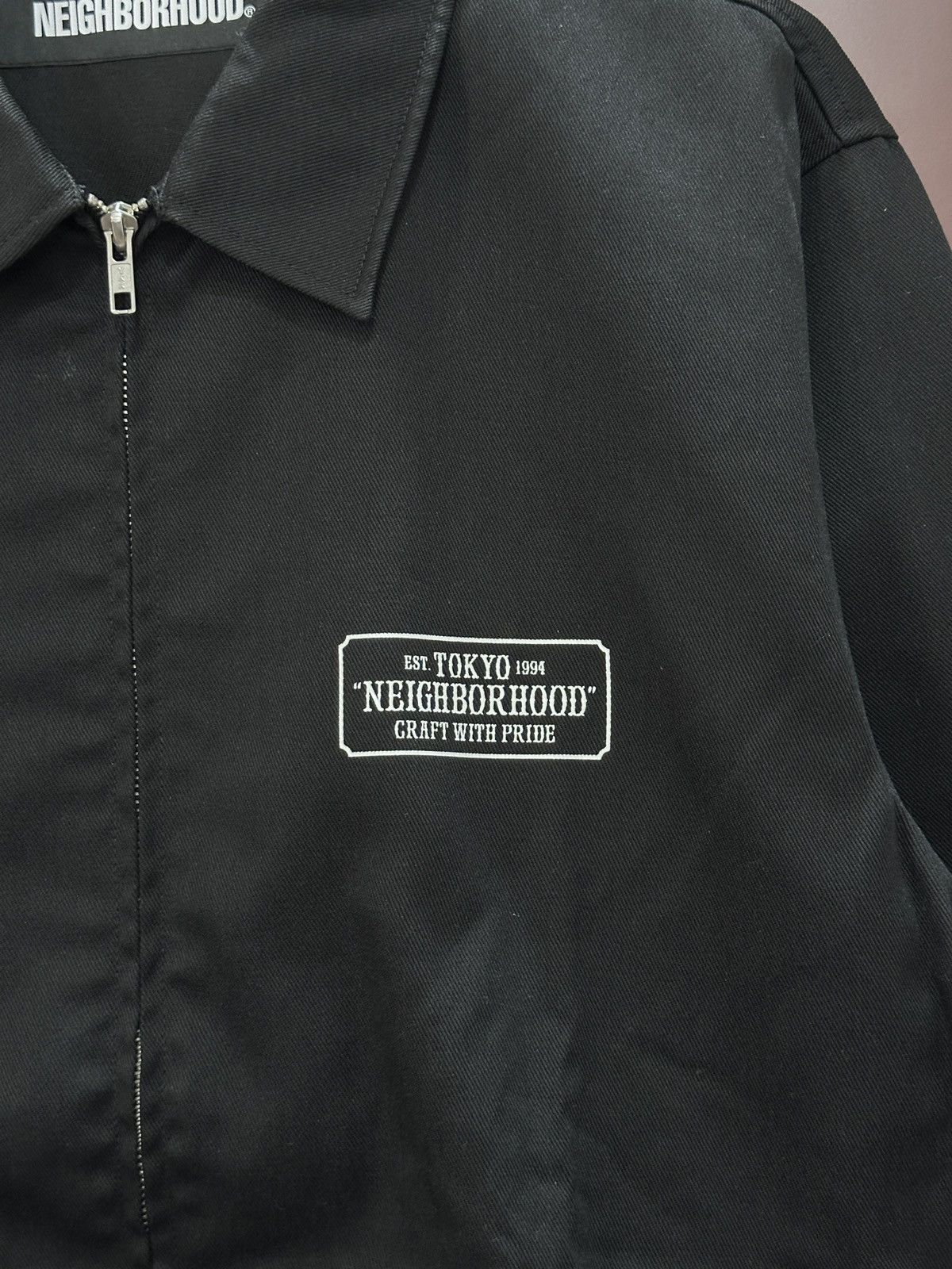 Neighborhood Neighborhood Drizzler/ec-jkt - 2021 "Black" Large Size US L / EU 52-54 / 3 - 4 Thumbnail