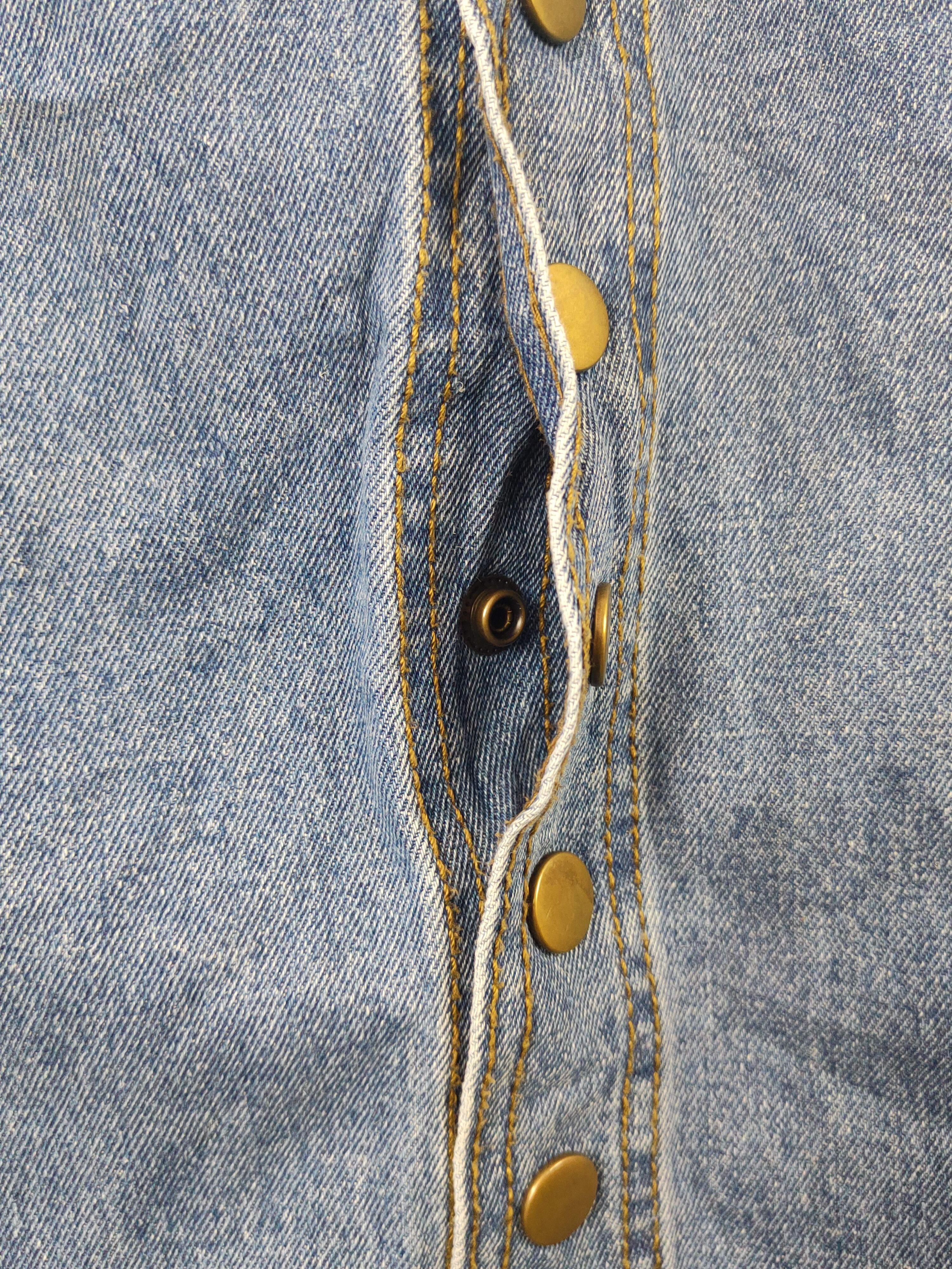 Japanese Brand × Vintage Vintage Japanese Brand Blue Denim Skirt Jumpsuits Size 30" / US 8 / IT 44 - 5 Thumbnail