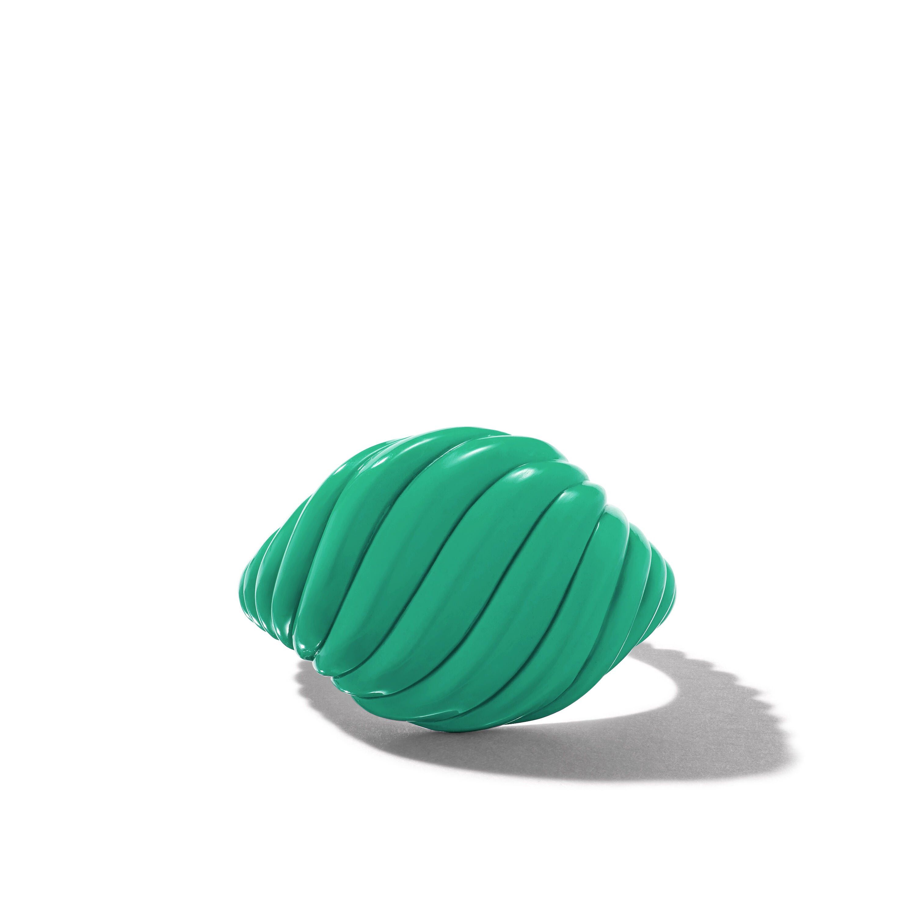 David Yurman o1s1wg111025 R17979 / Size 6 / Cable Contour Ring in Green Size ONE SIZE - 2 Thumbnail