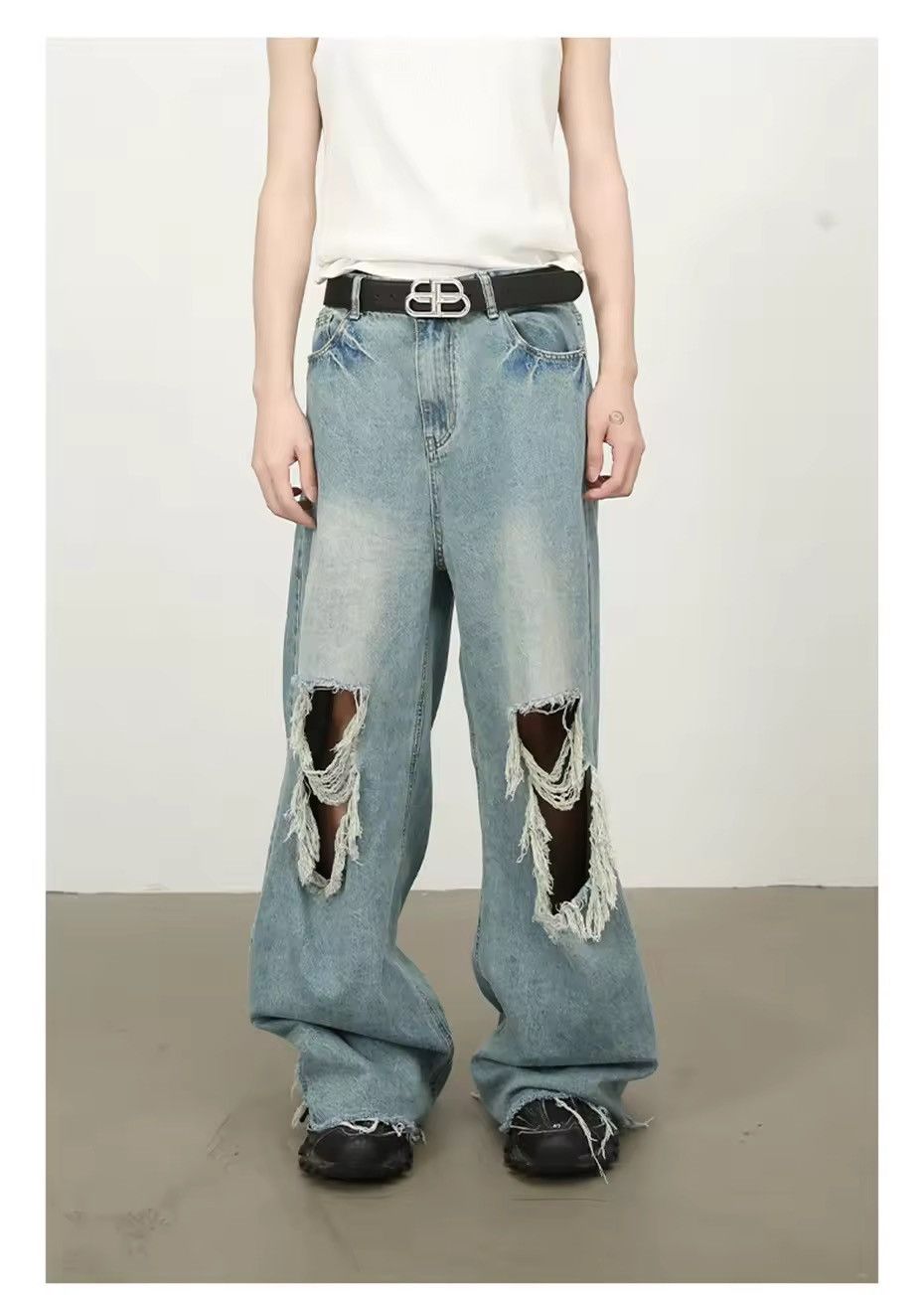 Baggy Ripped Jean Men