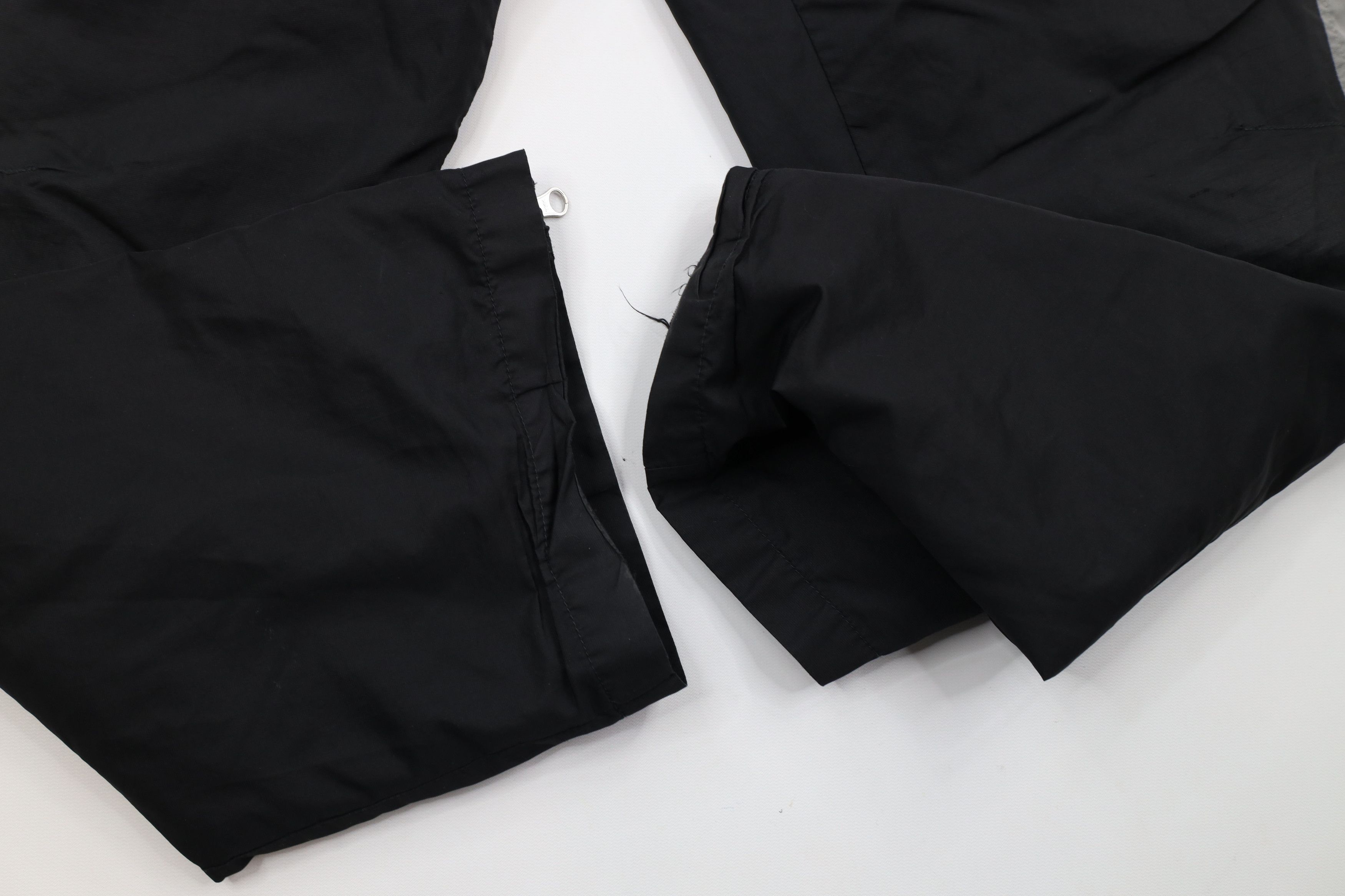 Tommy Hilfiger × Vintage Vintage 90s Tommy Hilfiger Out Lined Wide Leg Pants Black Size US 36 / EU 52 - 7 Thumbnail