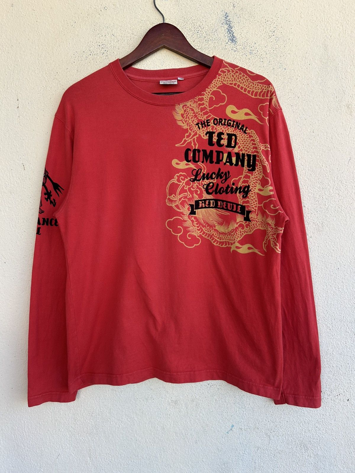 Tedman Ted Company Red Devil Long Sleeve Size US S / EU 44-46 / 1 - 2 Thumbnail