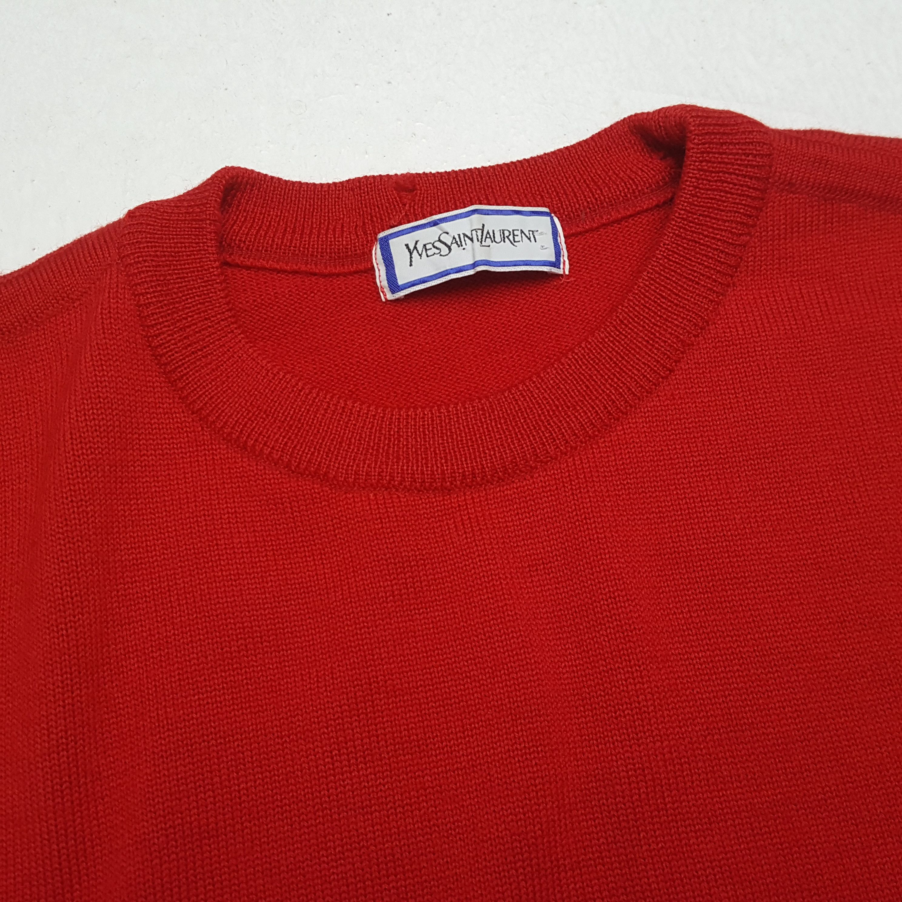 Vintage × Yves Saint Laurent Vintage YVES SAINT LAURENT Italian Brand Sweatshirts Size US S / EU 44-46 / 1 - 10 Thumbnail
