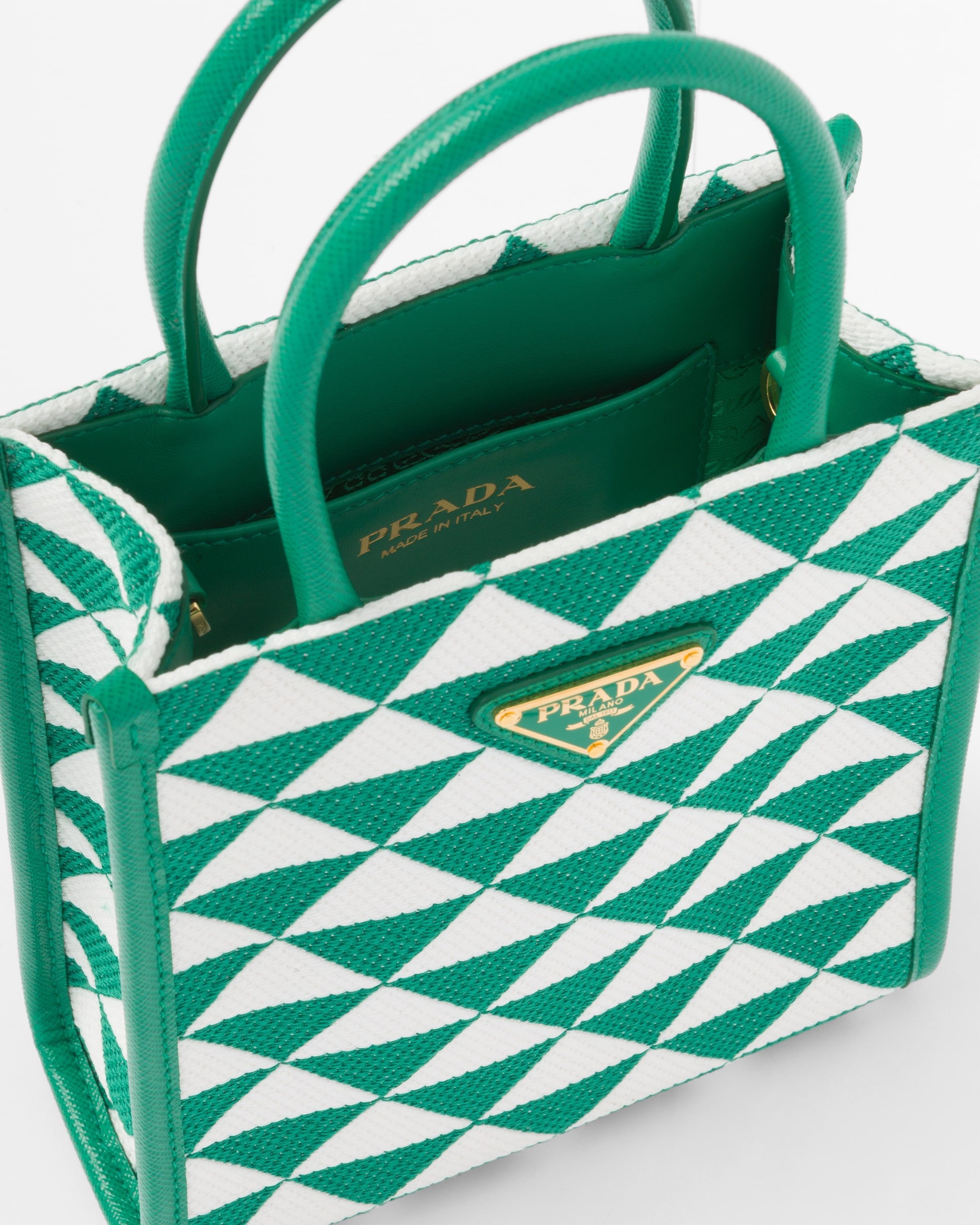 Prada o1la1rc1a0925 Size: OS / Symbole Embroidered Mini Bag Size ONE SIZE - 5 Thumbnail